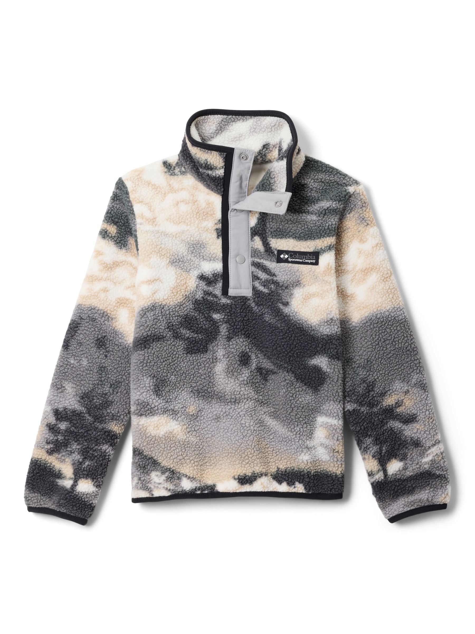 Dsiney Kidz - Columbia Grey Helvetia™ II Printed Half Snap Fleece image 1