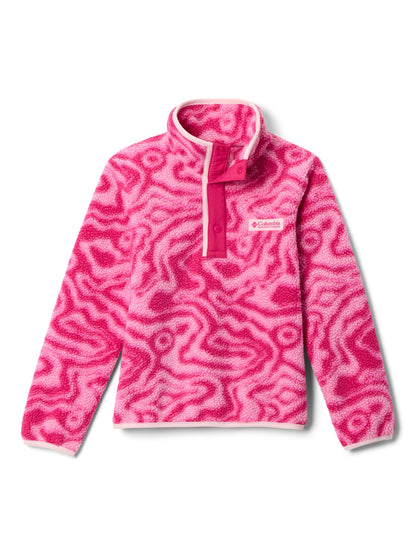 Dsiney Kidz - Columbia Pink Helvetia™ II Printed Half Snap Fleece image 1