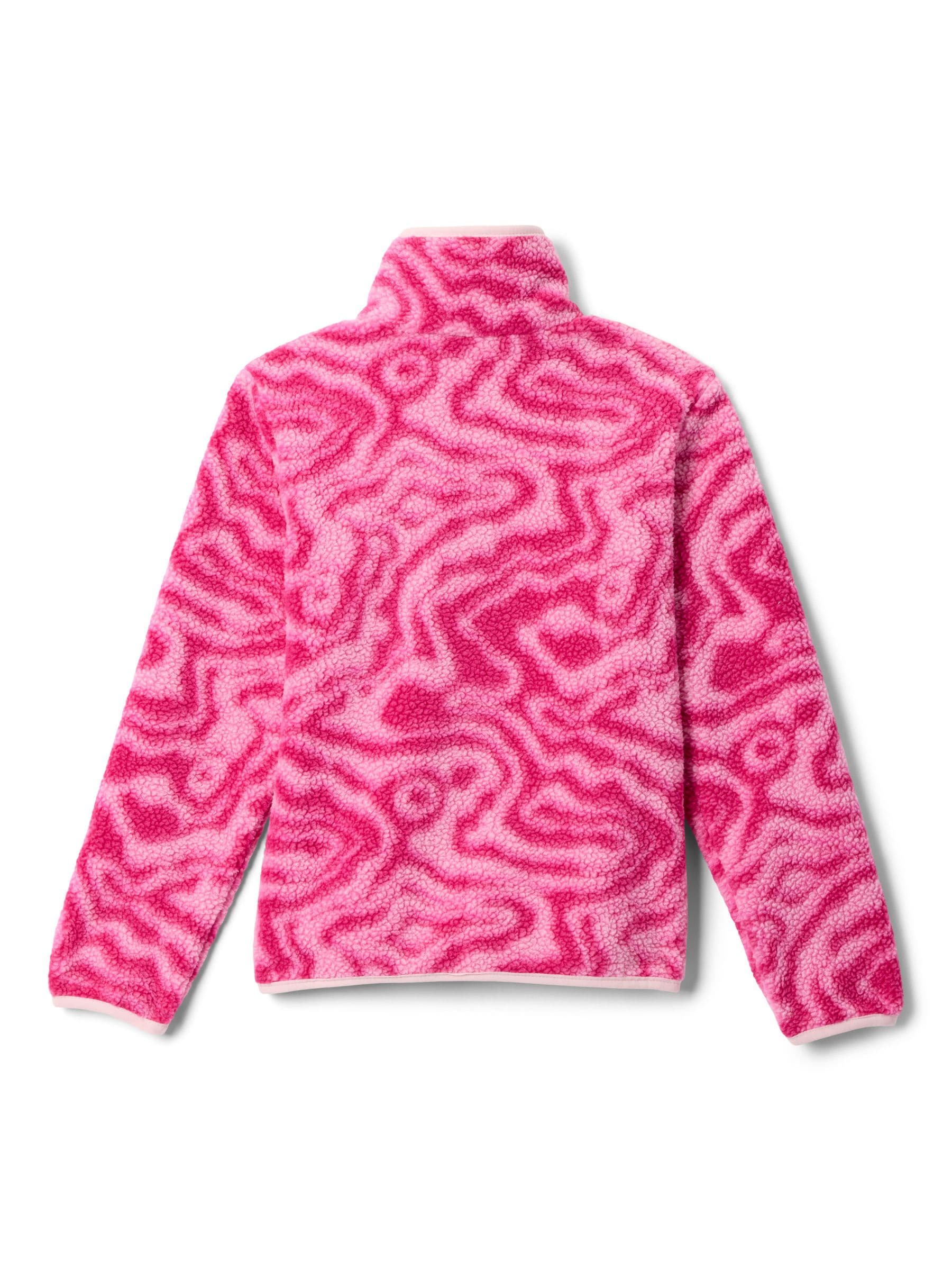 Dsiney Kidz - Columbia Pink Helvetia™ II Printed Half Snap Fleece image 2