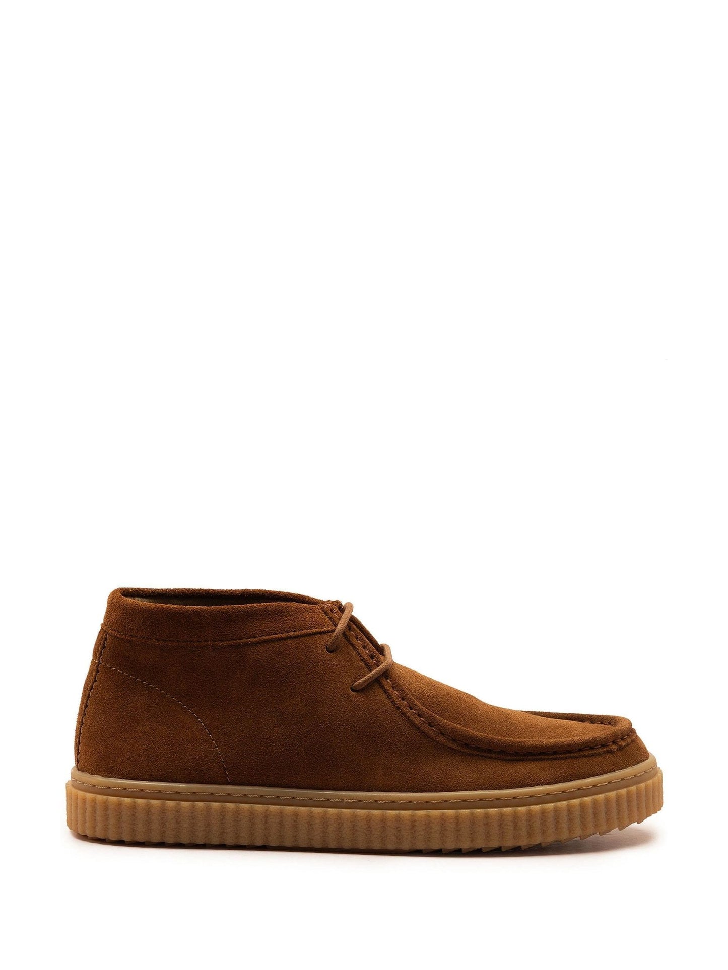 Off The Hook Tan Bolan Suede Leather Lace Up Casual Ankle Boots image 4