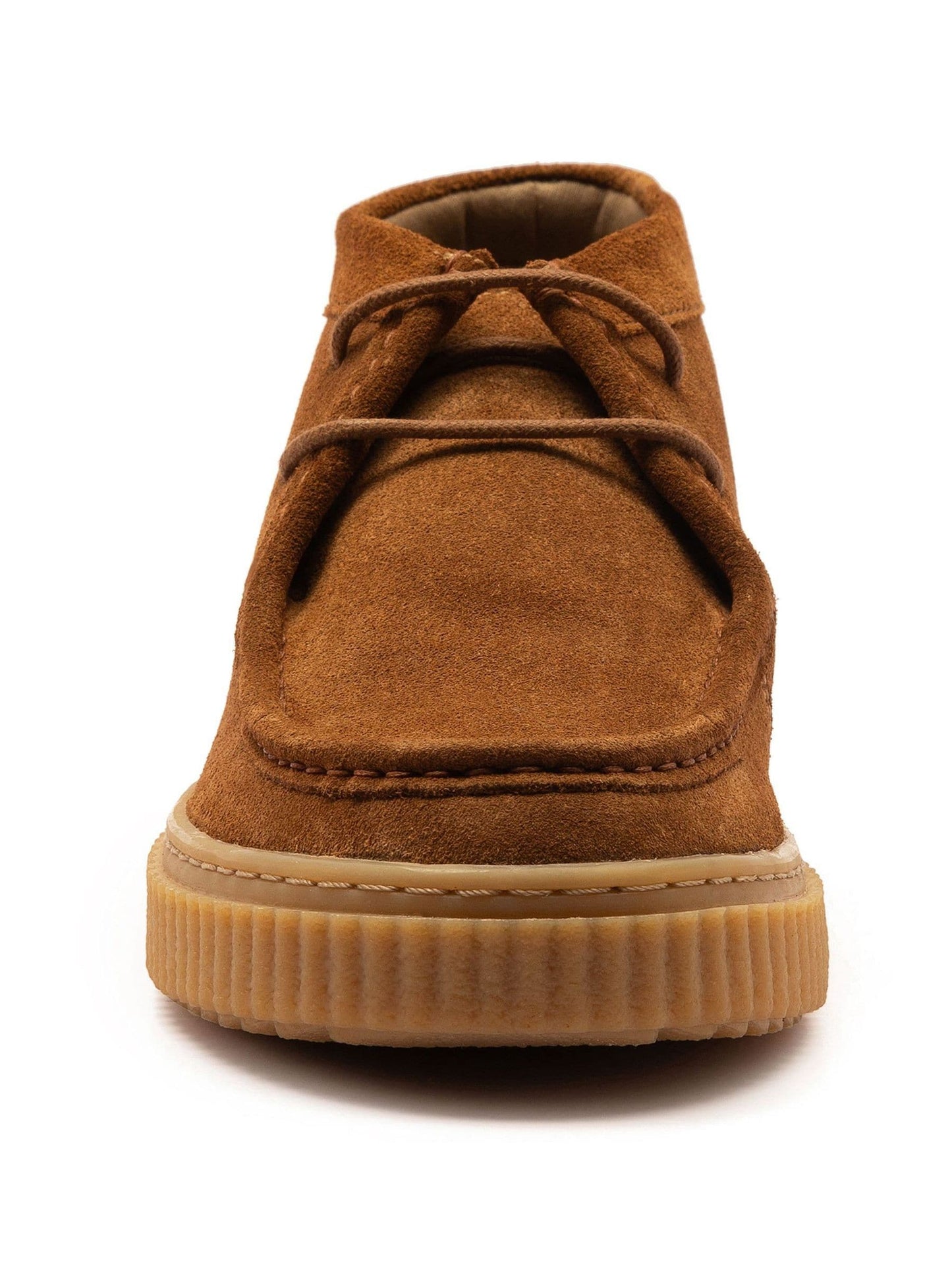 Off The Hook Tan Bolan Suede Leather Lace Up Casual Ankle Boots image 6
