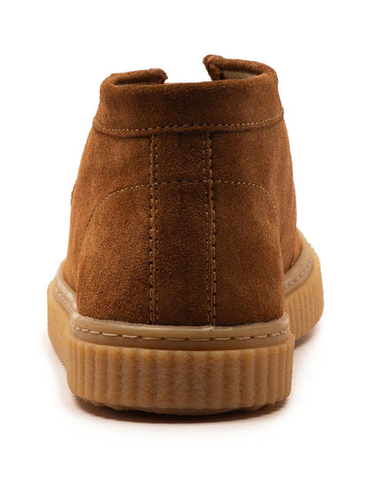 Off The Hook Tan Bolan Suede Leather Lace Up Casual Ankle Boots image 7