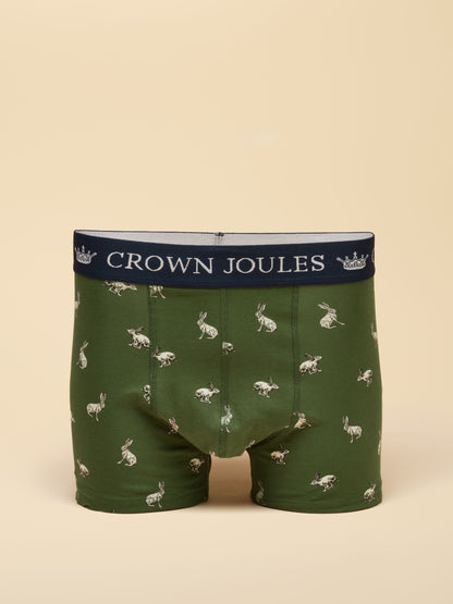 Dsiney Kidz - Joules Multi Animal Cotton Jersey Boxer Shorts 5 Pack image 2