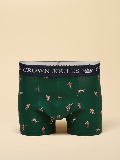 Dsiney Kidz - Joules Multi Sports Cotton Jersey Boxer Shorts 5 Pack image 4
