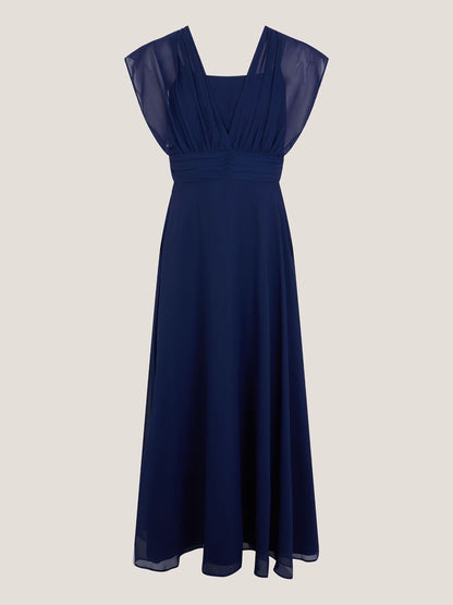 Monsoon Blue Maddison Multiway Chiffon Dress image 2