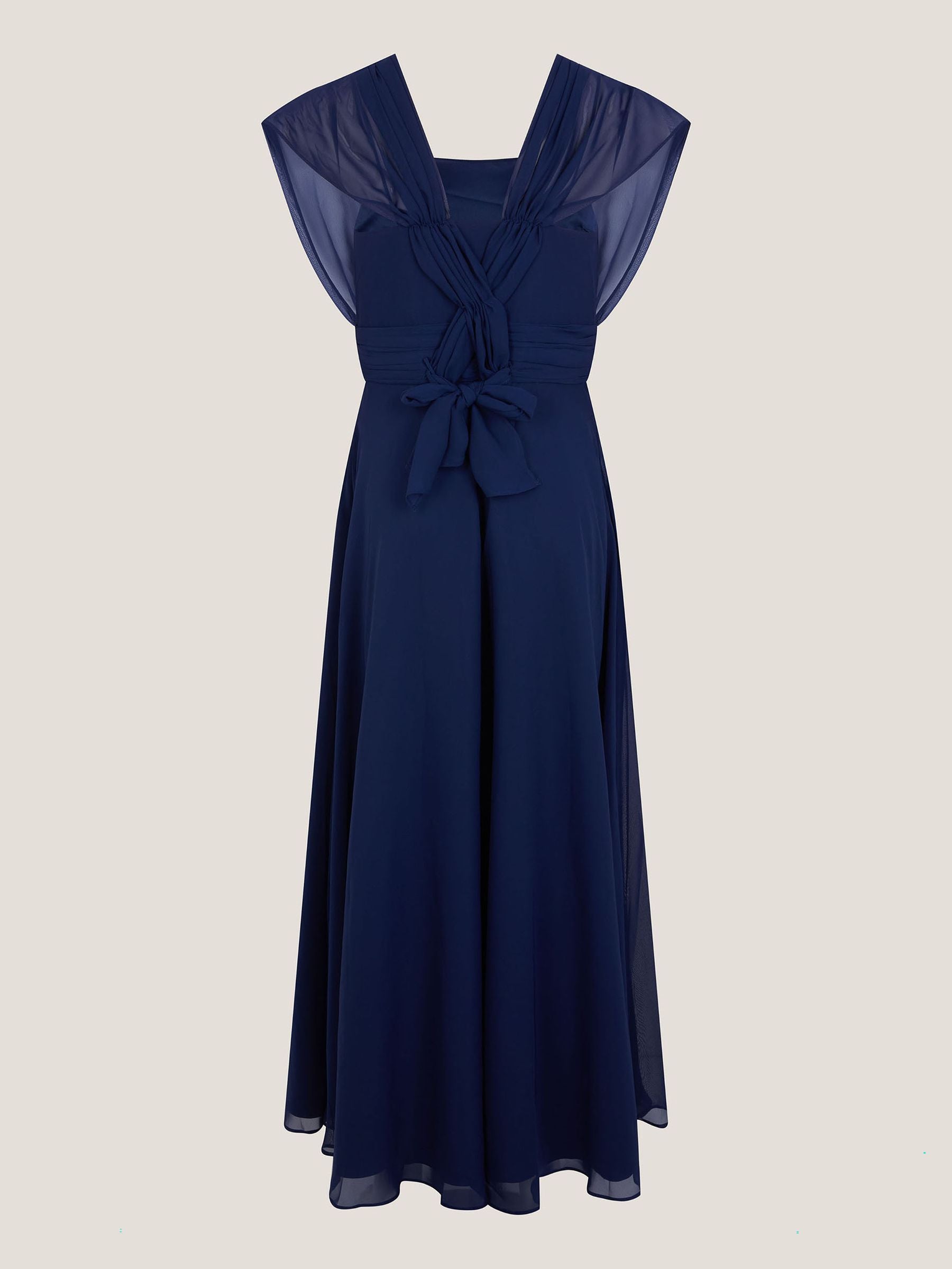 Monsoon Blue Maddison Multiway Chiffon Dress image 3
