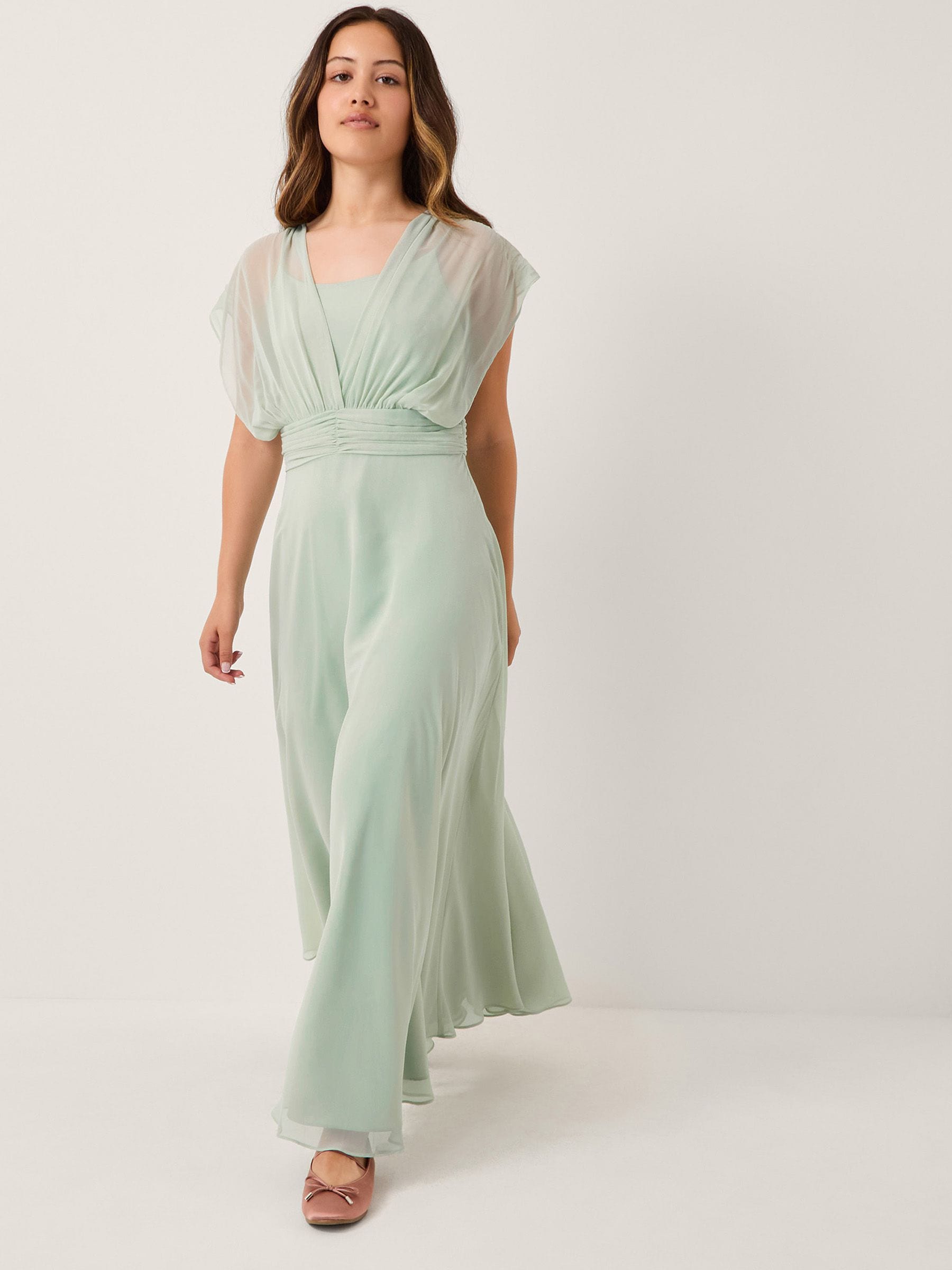 Monsoon Green Maddison Multiway Chiffon Dress image 1