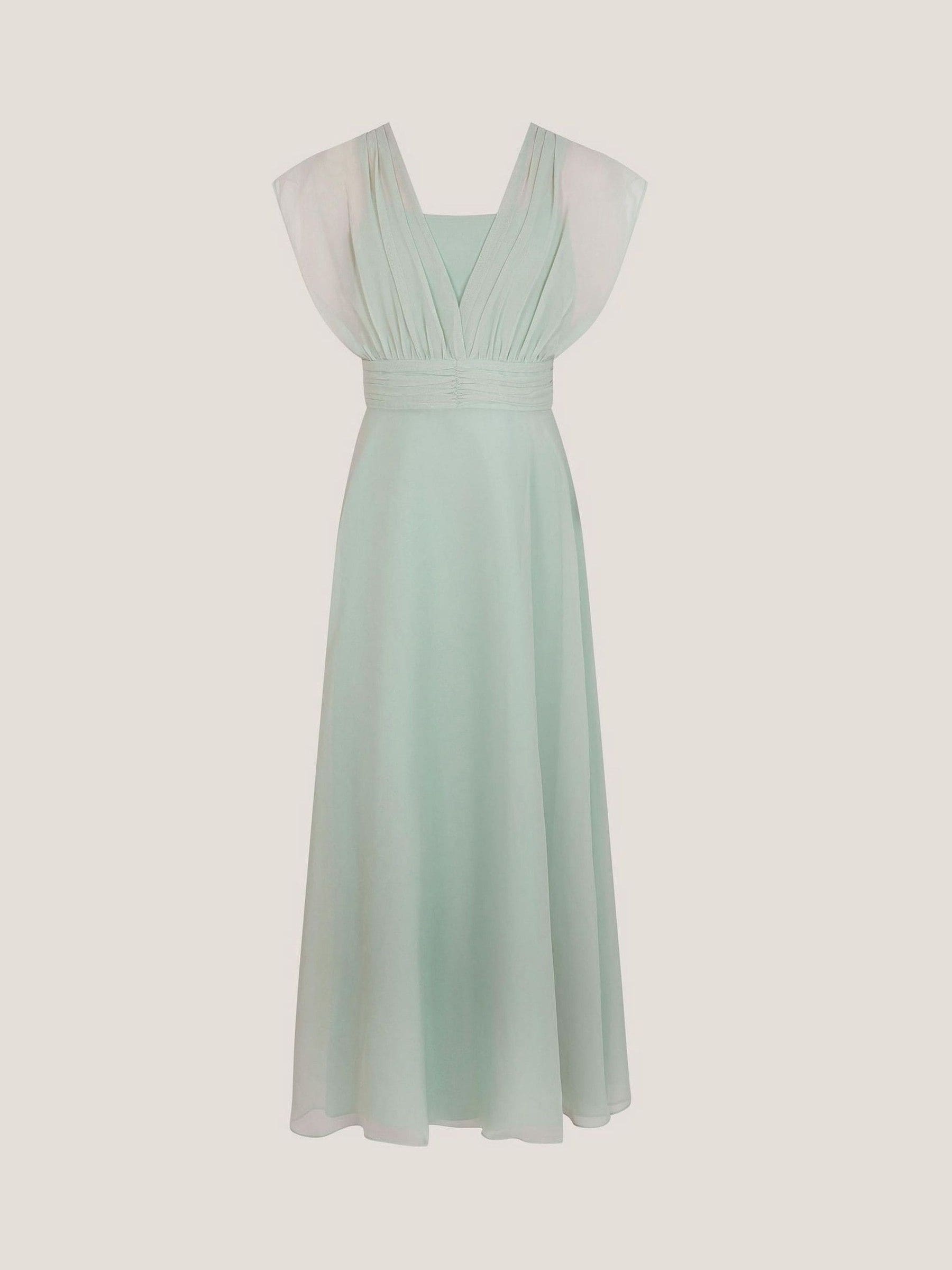 Monsoon Green Maddison Multiway Chiffon Dress image 2