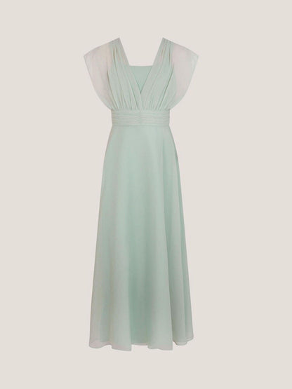 Monsoon Green Maddison Multiway Chiffon Dress image 2