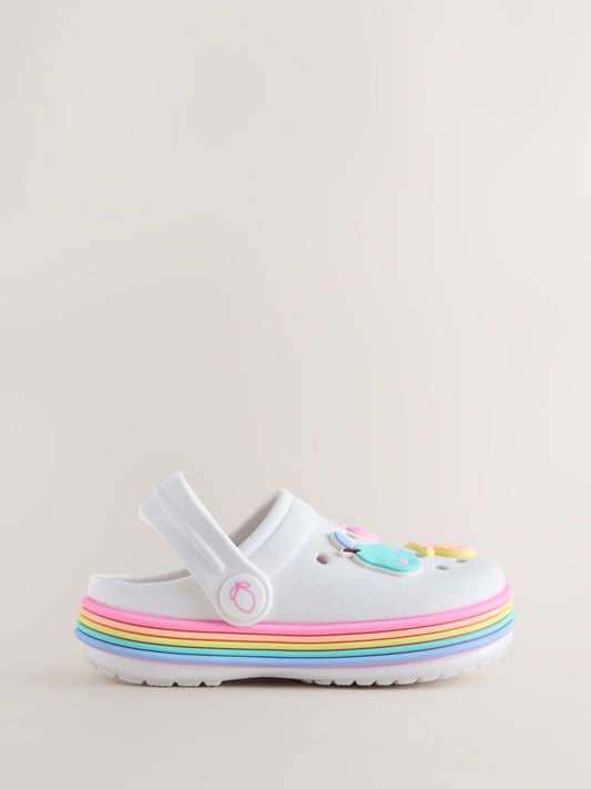 White Fruit Wide Fit (G) Character Clogs image 2
