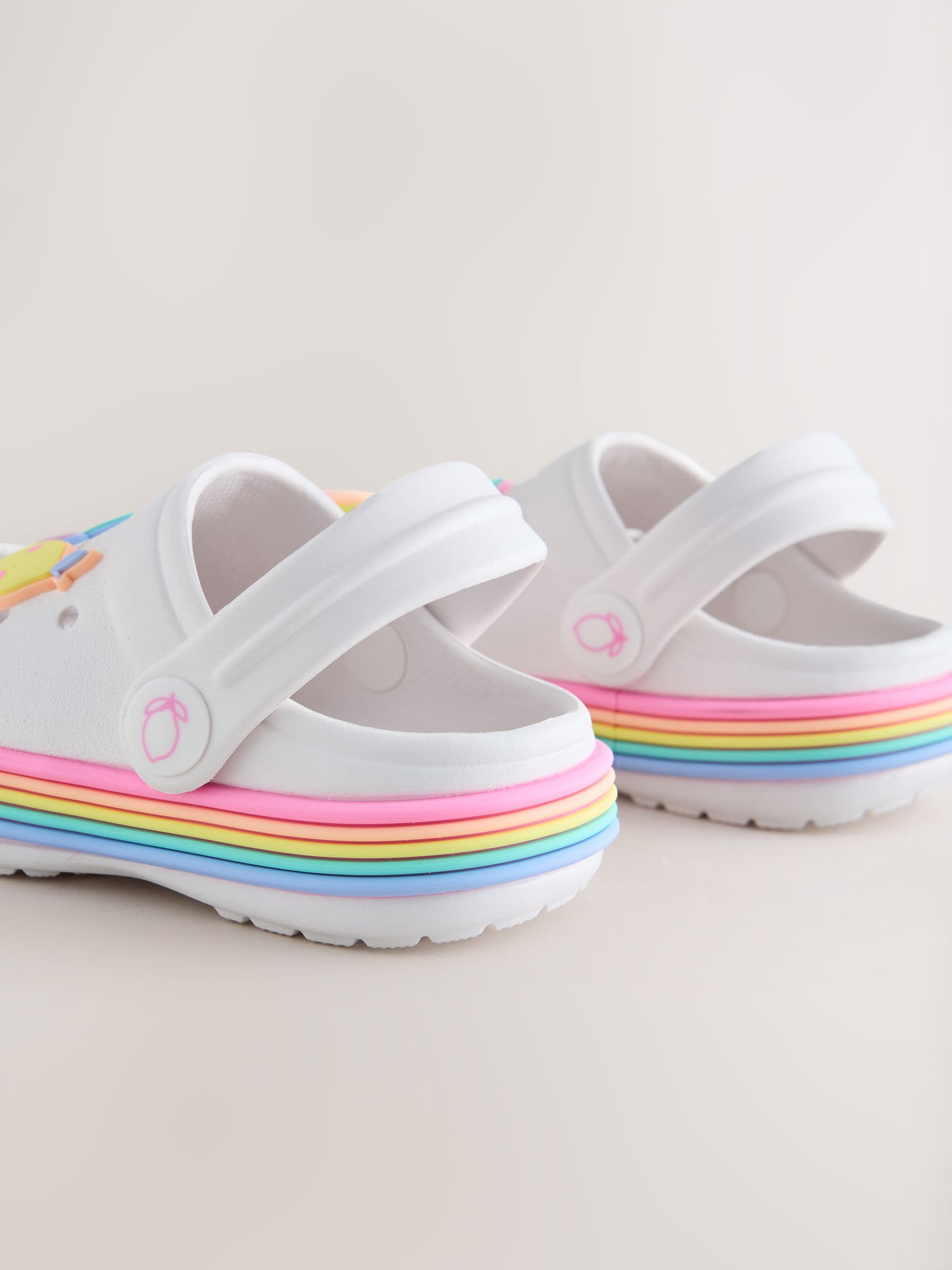White Fruit Wide Fit (G) Character Clogs image 4