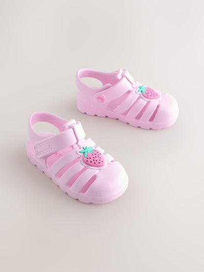 Pink Strawberry EVA Fisherman Sandals image 1