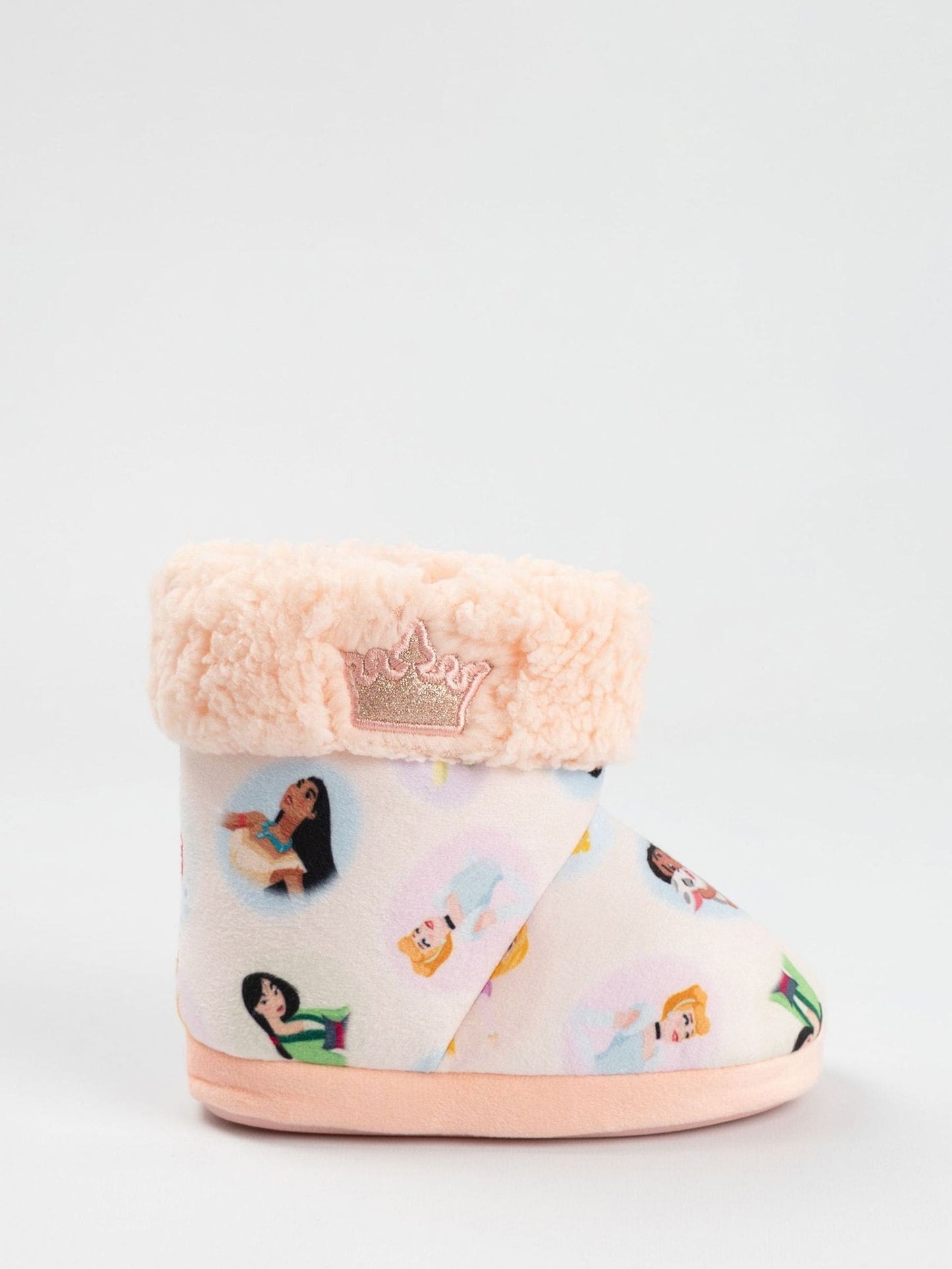 Vanilla Underground Pink Disney Princesses Slipper Boots image 1