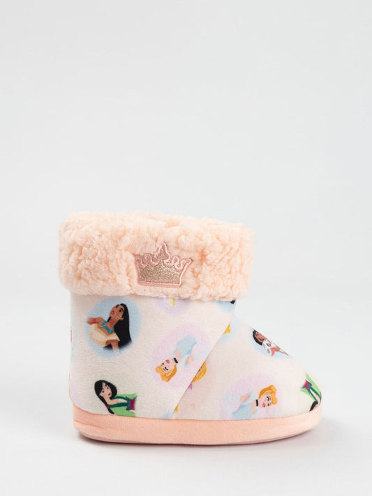 Vanilla Underground Pink Disney Princesses Slipper Boots image 1