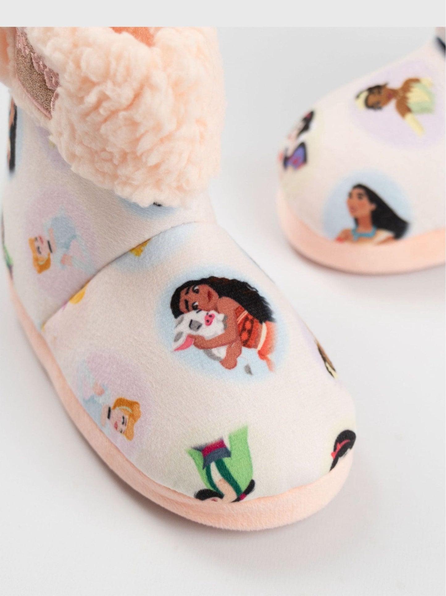 Vanilla Underground Pink Disney Princesses Slipper Boots image 3