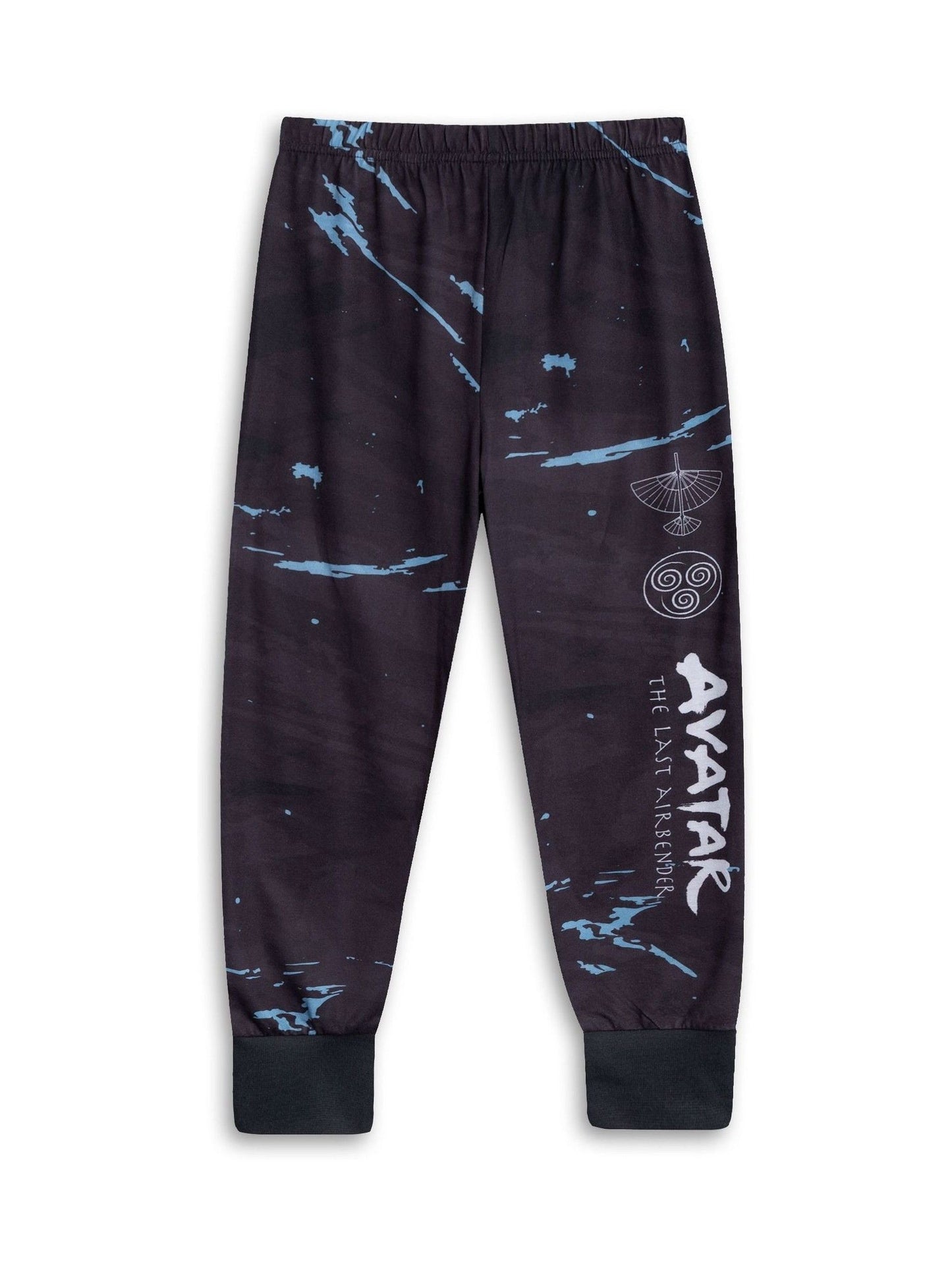 Vanilla Underground Black Avatar The Last Airbender Long Sleeve Long Leg Pyjamas Set image 5