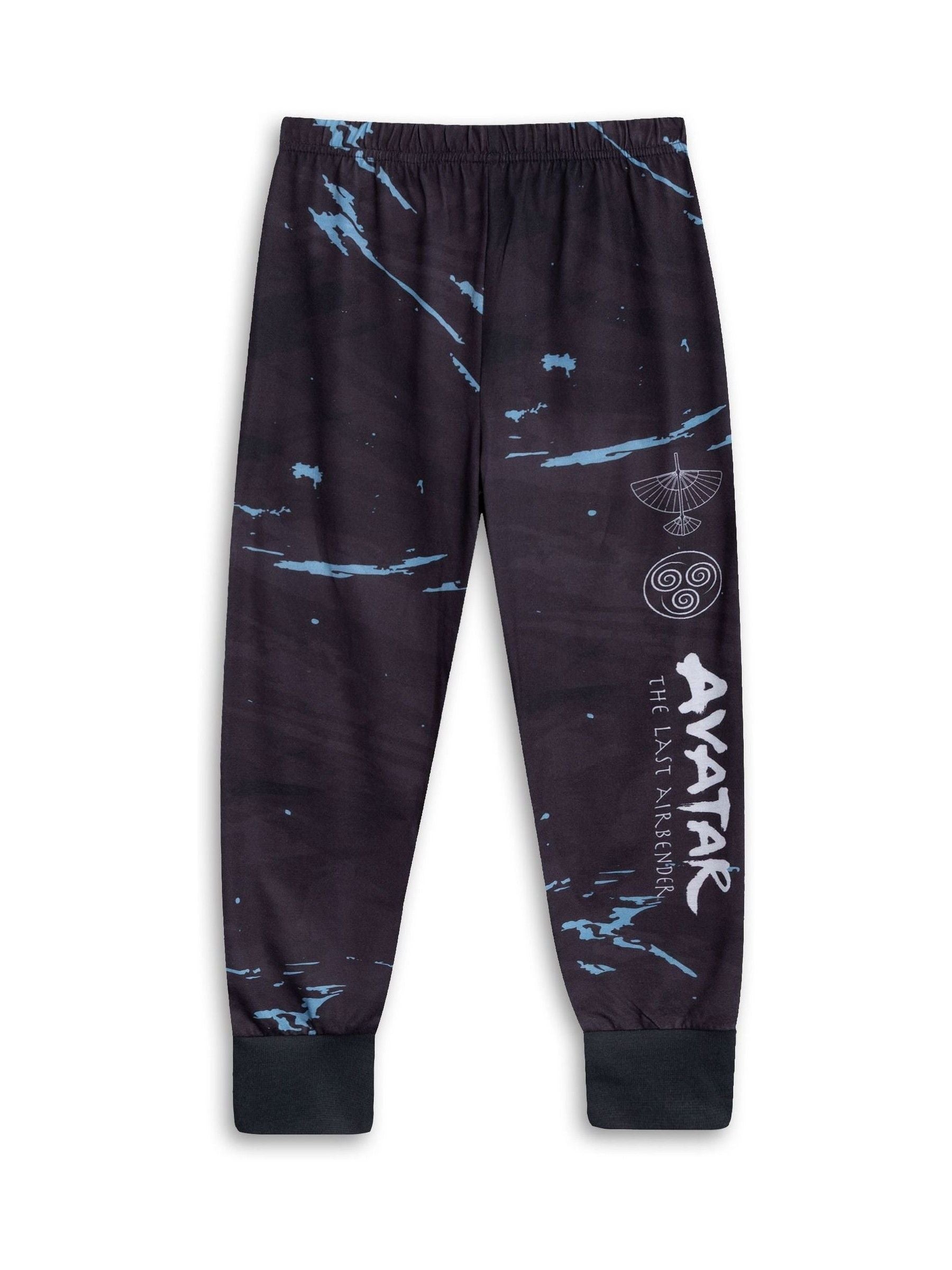 Vanilla Underground Black Avatar The Last Airbender Long Sleeve Long Leg Pyjamas Set image 5