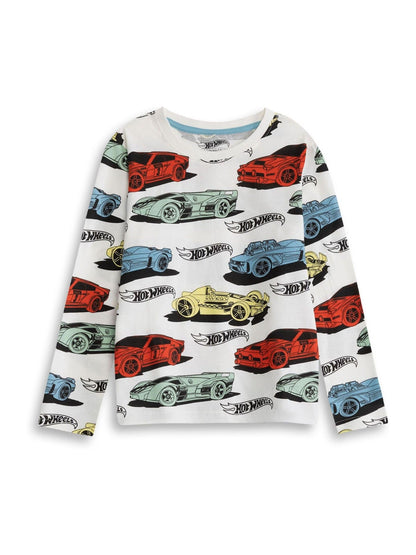 Dsiney Kidz - Vanilla Underground Blue Hot Wheels Multi-Pack of 2 Long Sleeve Long Leg Pyjamas Set image 2
