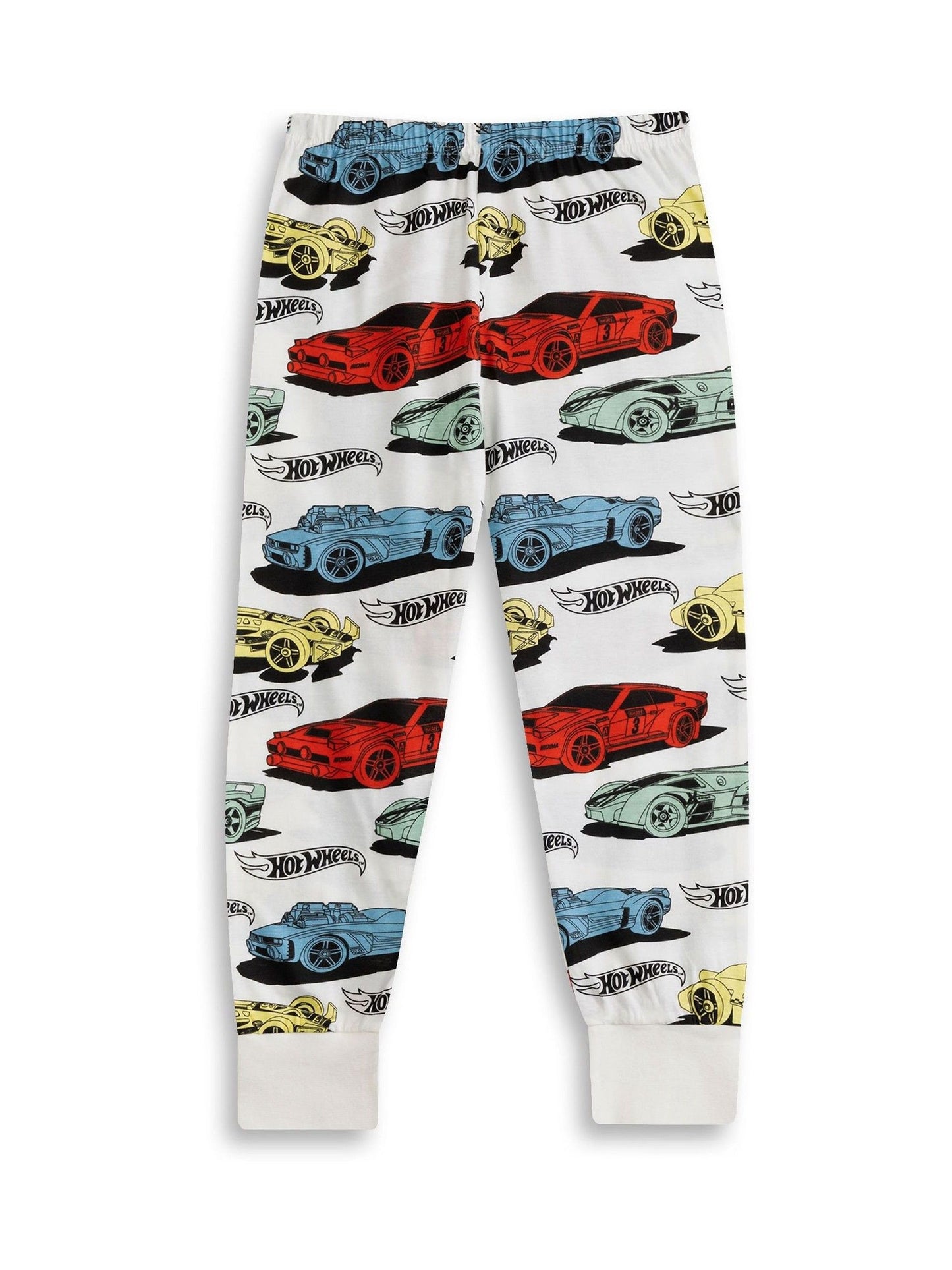 Dsiney Kidz - Vanilla Underground Blue Hot Wheels Multi-Pack of 2 Long Sleeve Long Leg Pyjamas Set image 3