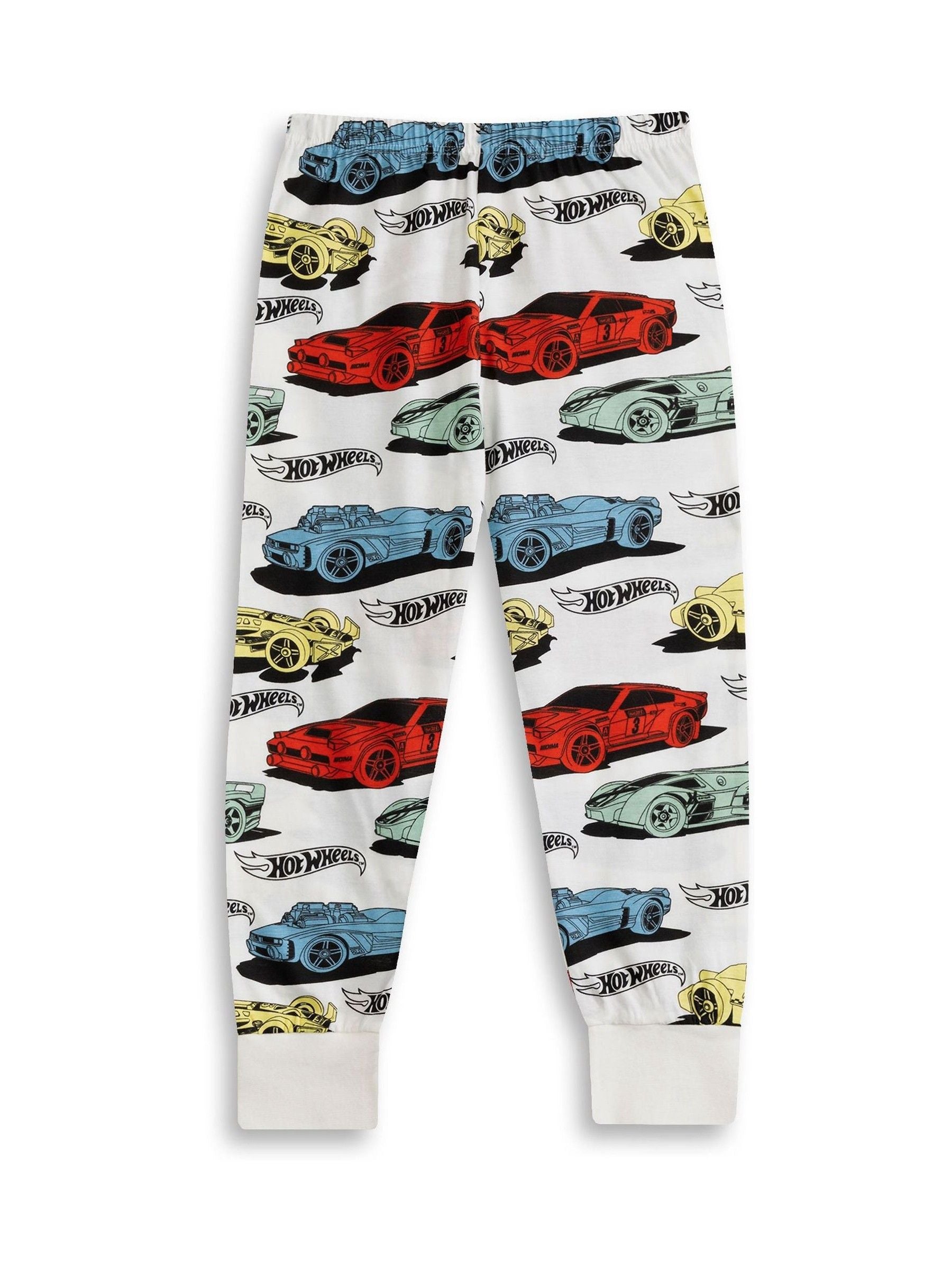 Dsiney Kidz - Vanilla Underground Blue Hot Wheels Multi-Pack of 2 Long Sleeve Long Leg Pyjamas Set image 3