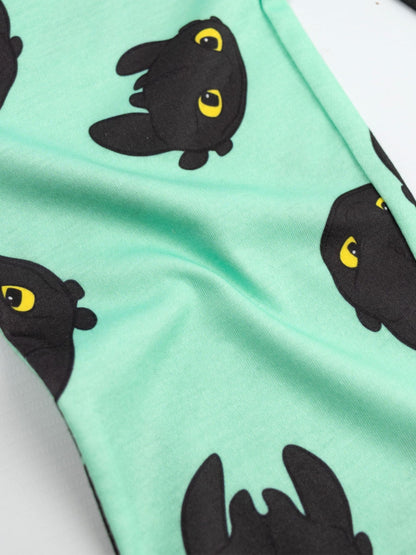 Vanilla Underground Black How to Train Your Dragon Toothless Long Sleeve Long Leg Pyjamas Set - image 5