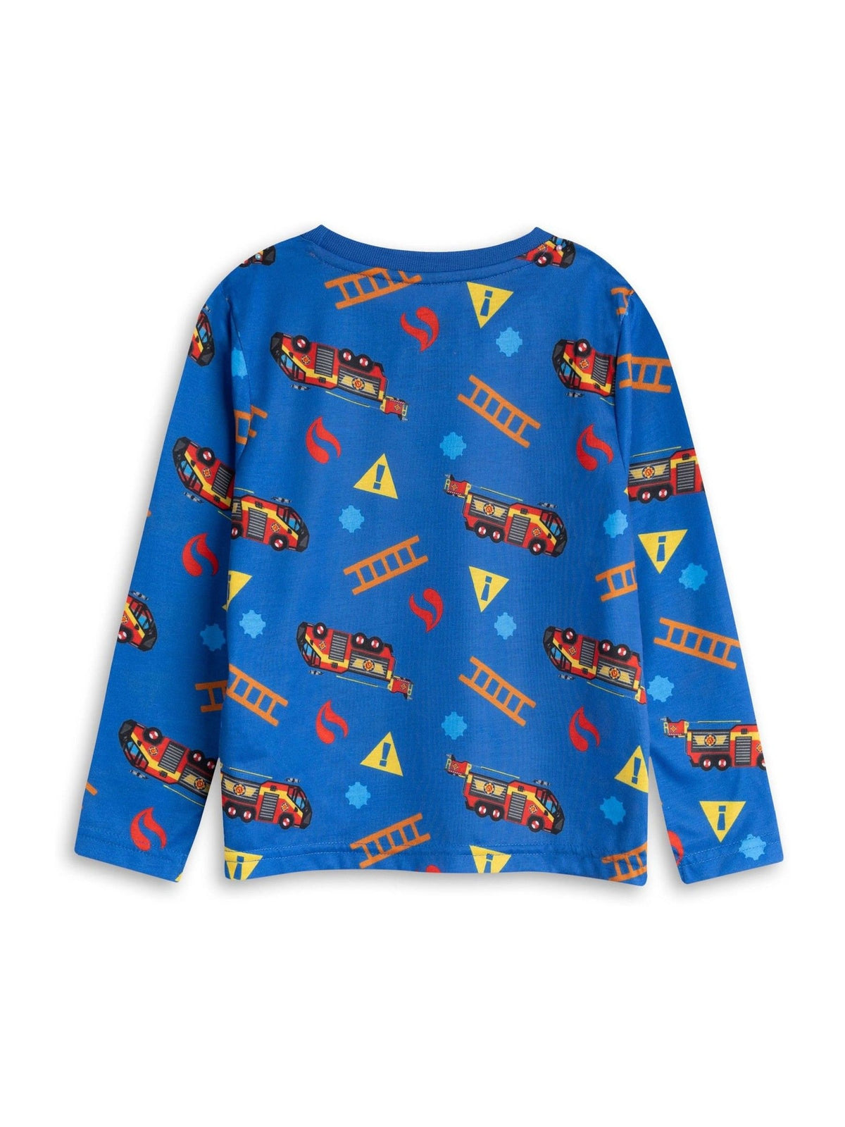 Vanilla Underground Blue Fireman Sam Character Long Sleeve Long Leg Pyjamas Set - image 3