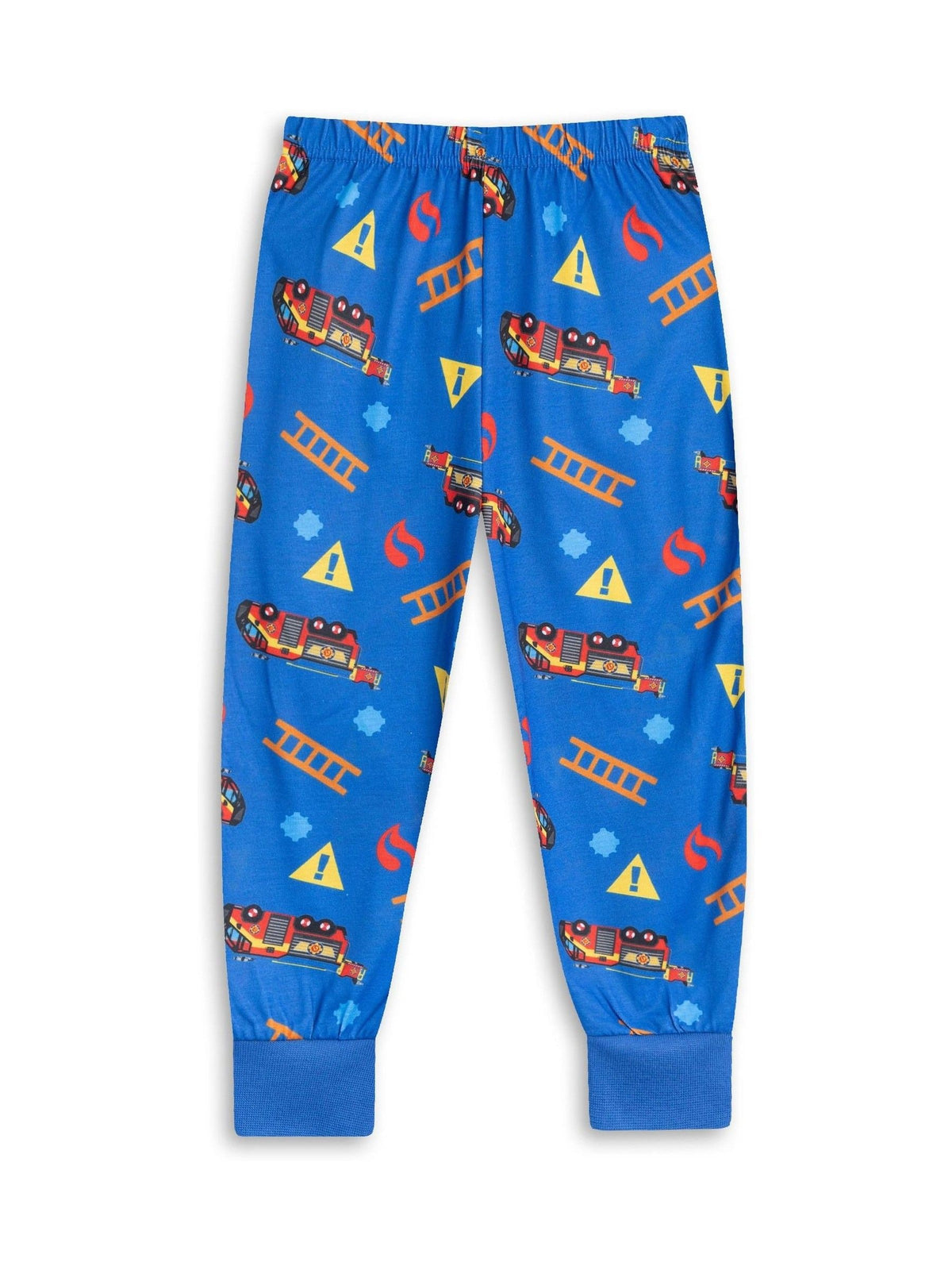 Vanilla Underground Blue Fireman Sam Character Long Sleeve Long Leg Pyjamas Set - image 4