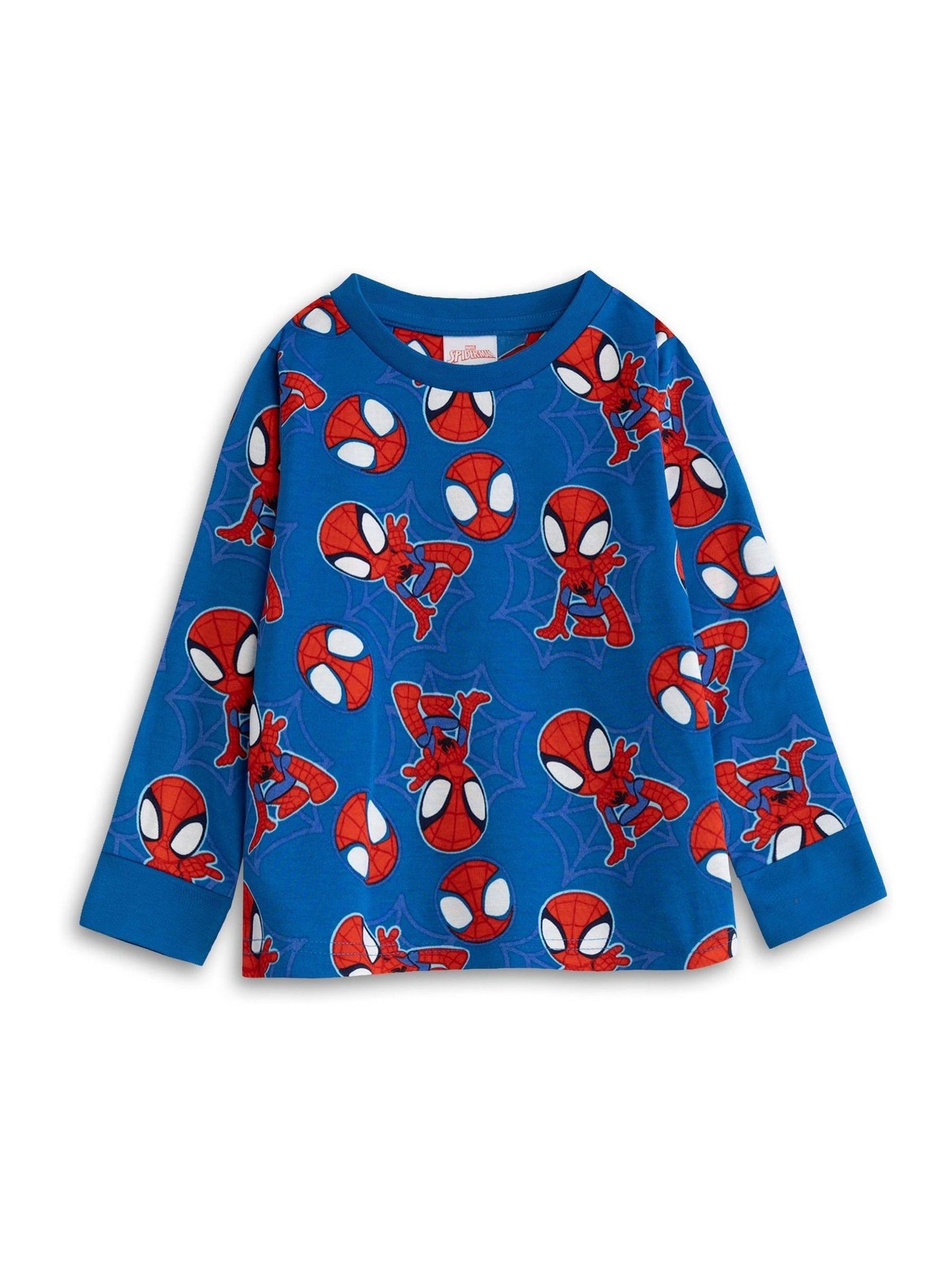 Dsiney Kidz - Vanilla Underground Blue Spidey & Friends  Long Sleeve Long Leg Pyjamas Set 3 Piece image 2