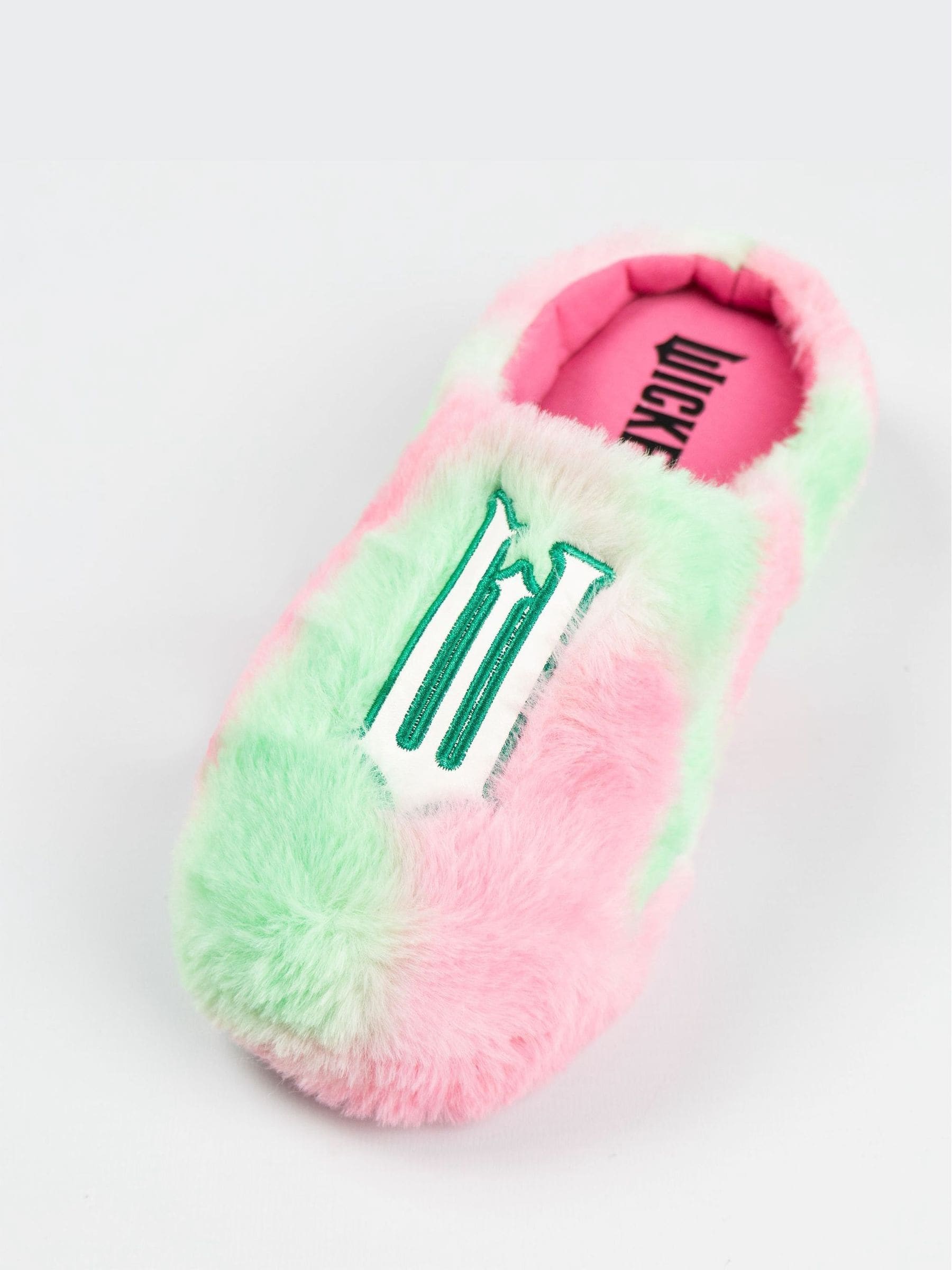 Vanilla Underground Pink Wicked Logo Slippers image 3