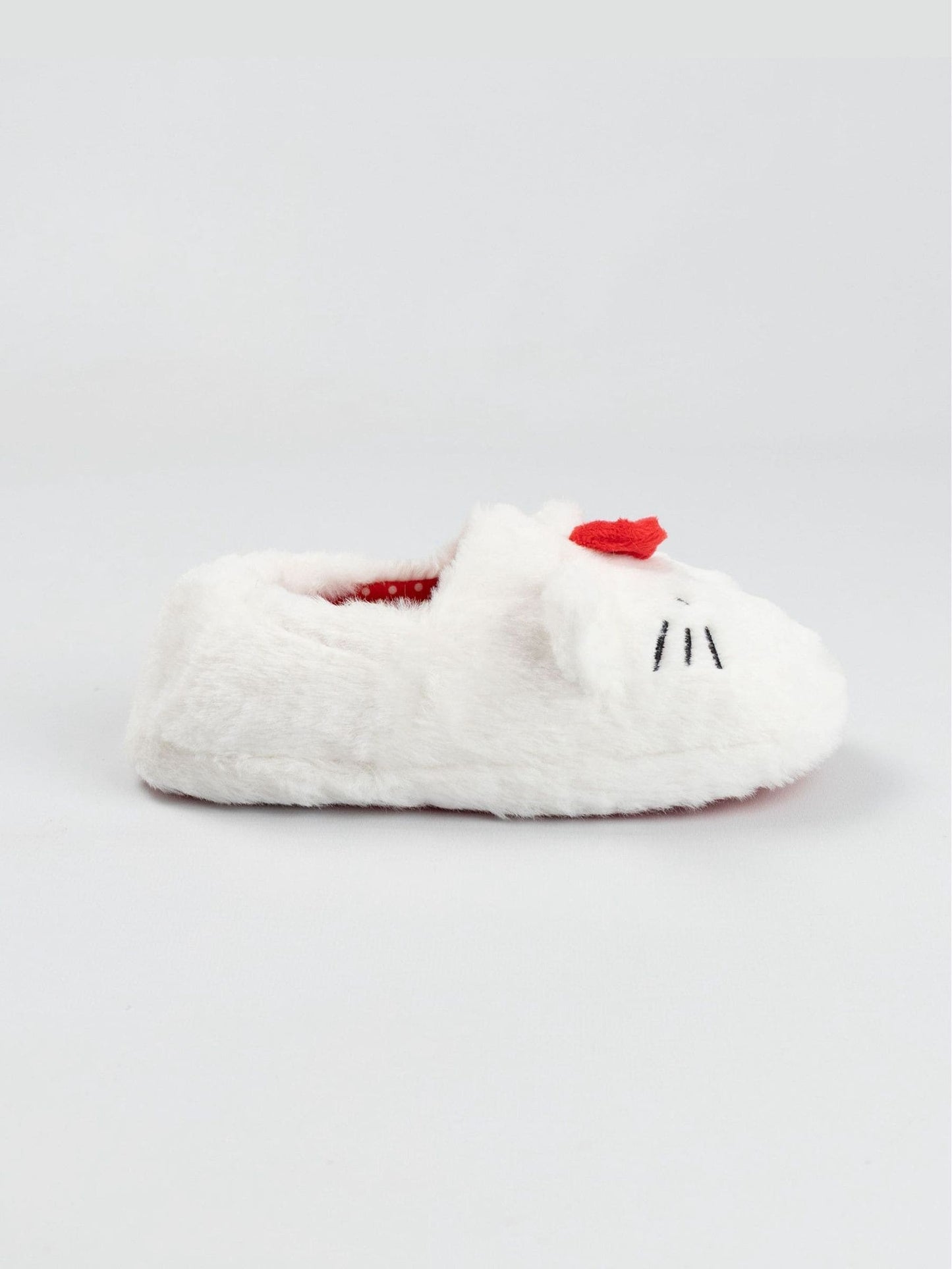 Vanilla Underground White Hello Kitty Character Face Slippers image 2