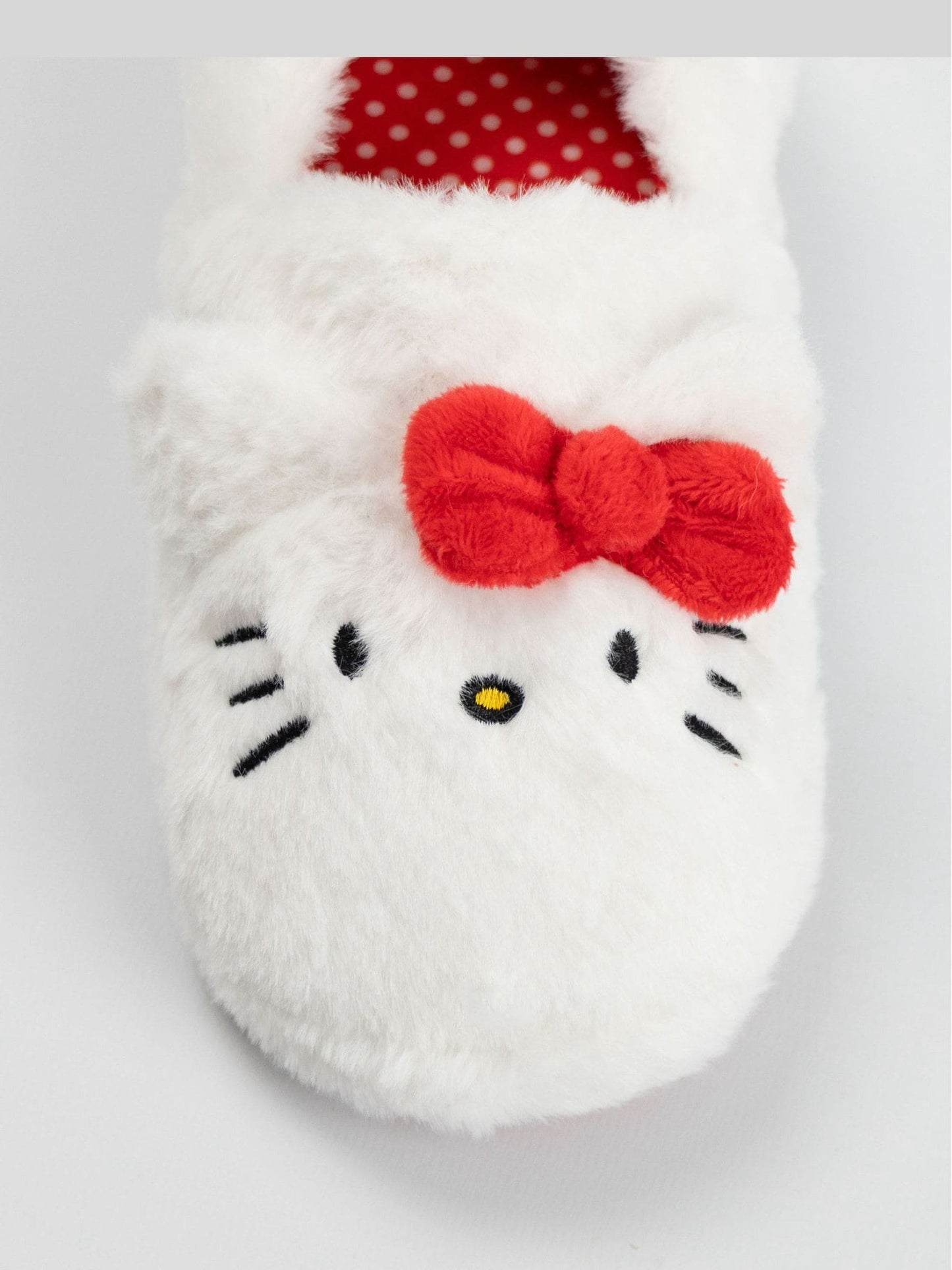 Vanilla Underground White Hello Kitty Character Face Slippers image 6