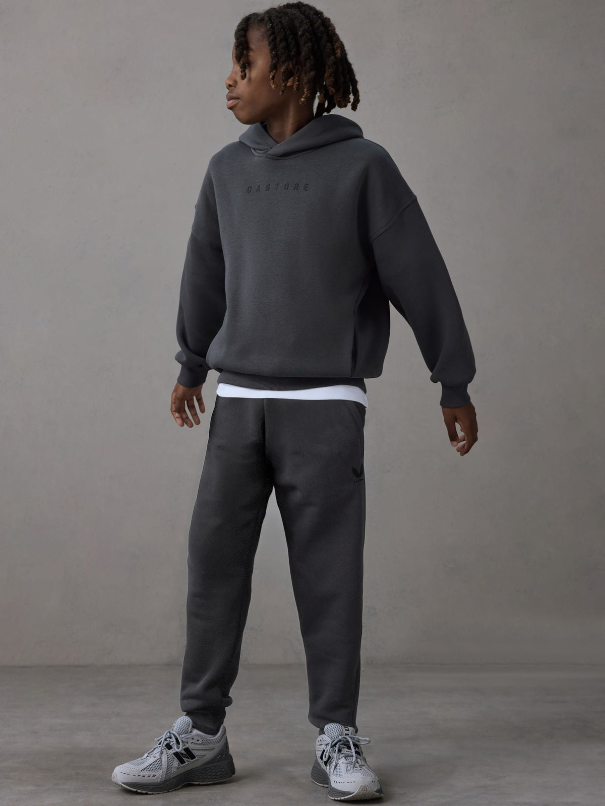 Castore Charcoal Grey Oversized Hoodie and Joggers Set - image 2