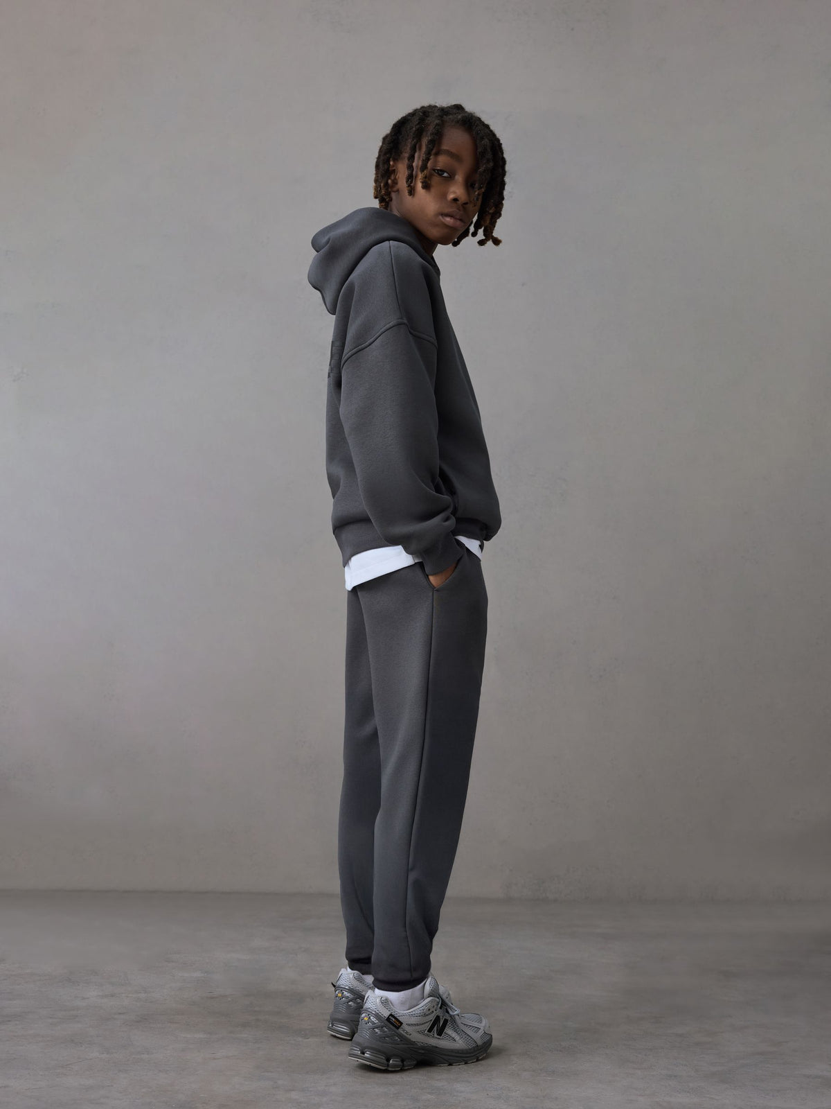 Castore Charcoal Grey Oversized Hoodie and Joggers Set - image 3