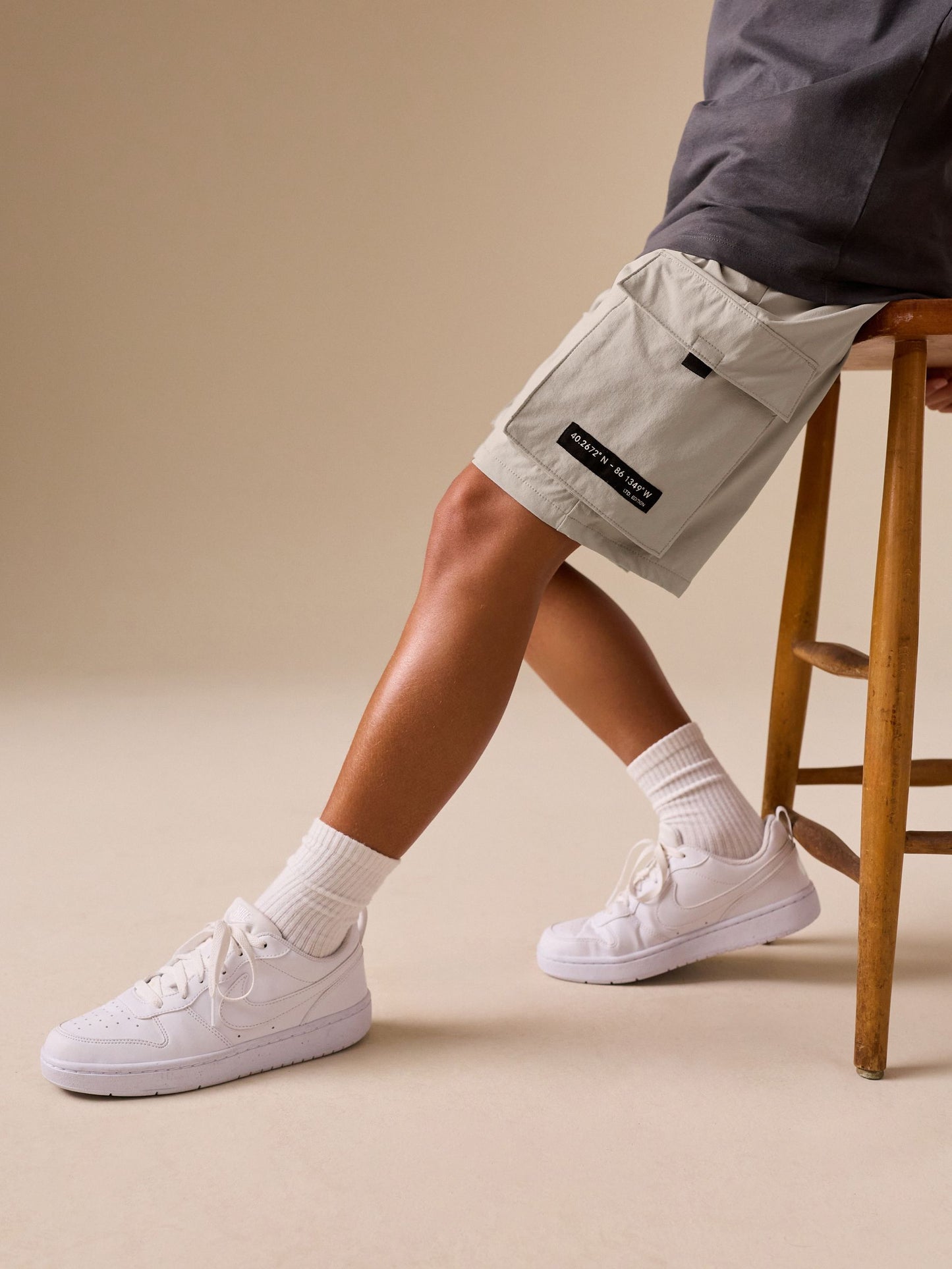 Dsiney Kidz - Grey Premium Cargo Shorts (3-16yrs) image 3
