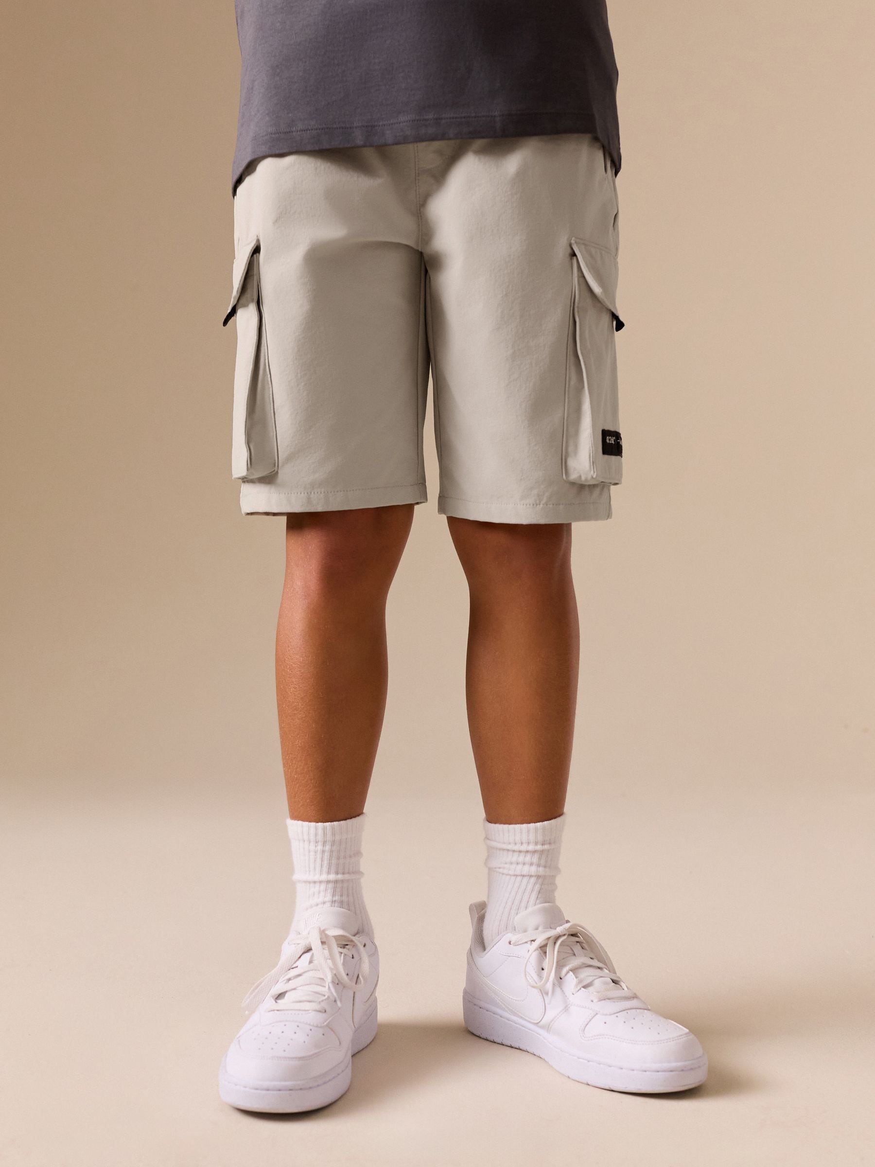 Dsiney Kidz - Grey Premium Cargo Shorts (3-16yrs) image 4
