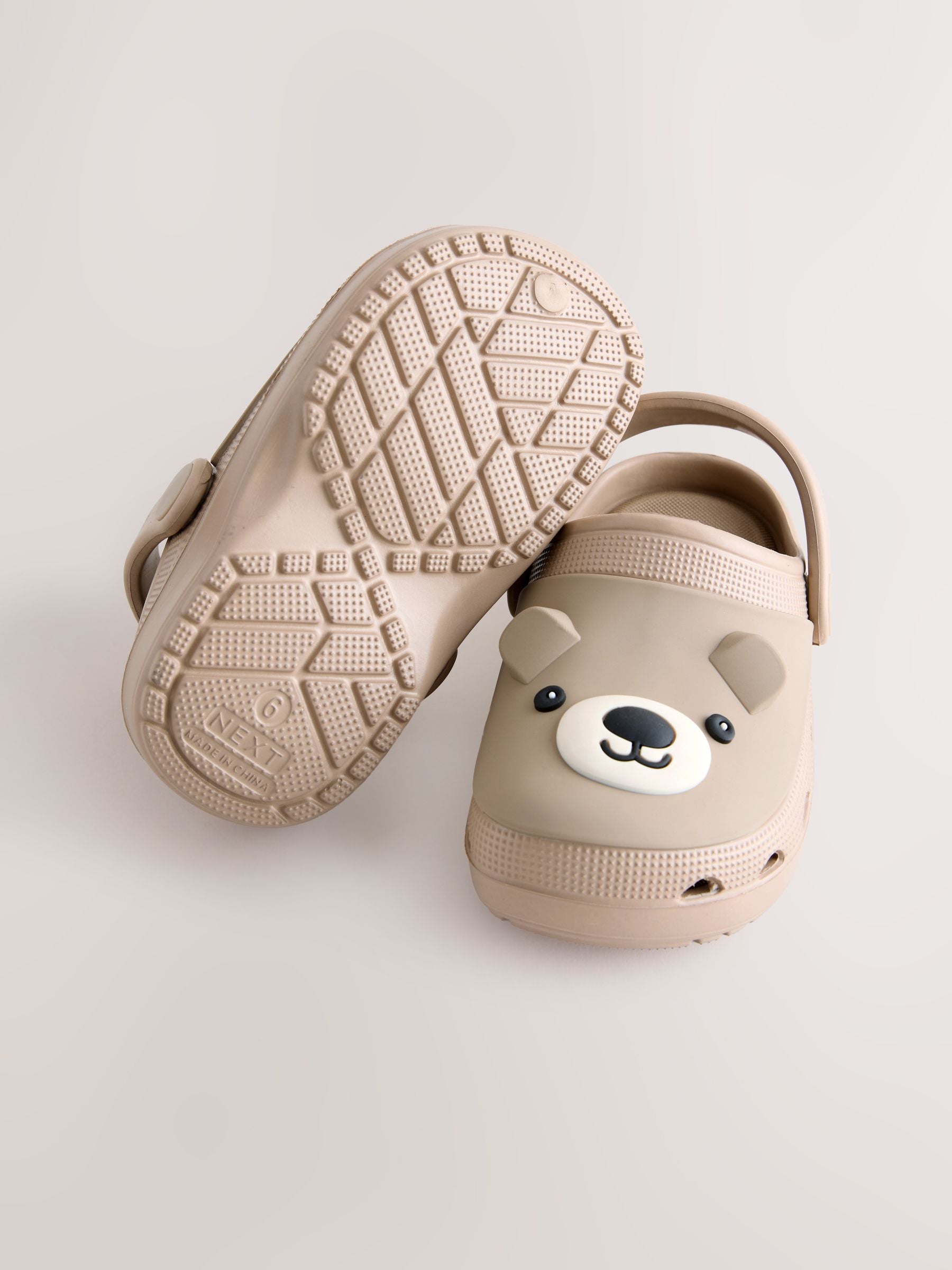 Brown Bear Wide Fit (G) Comfort Clogs image 5