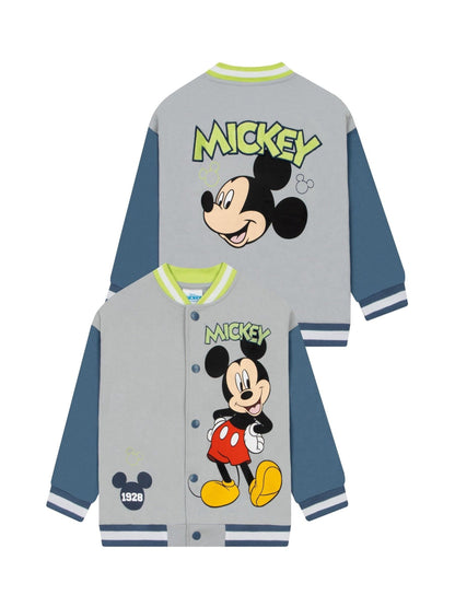 Dsiney Kidz - Character Grey Disney Mickey Mouse Bomber Jacket image 1