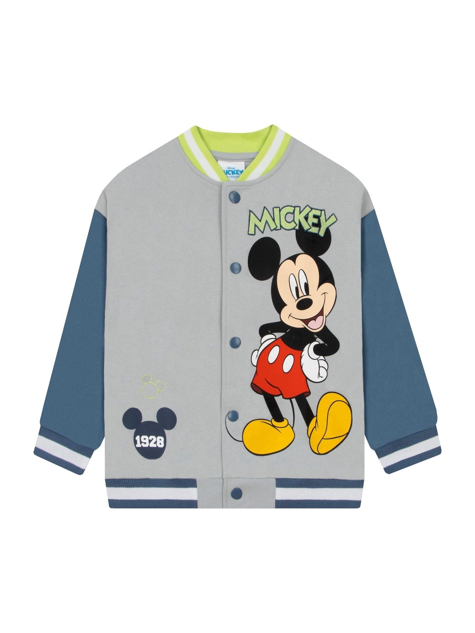 Dsiney Kidz - Character Grey Disney Mickey Mouse Bomber Jacket image 2