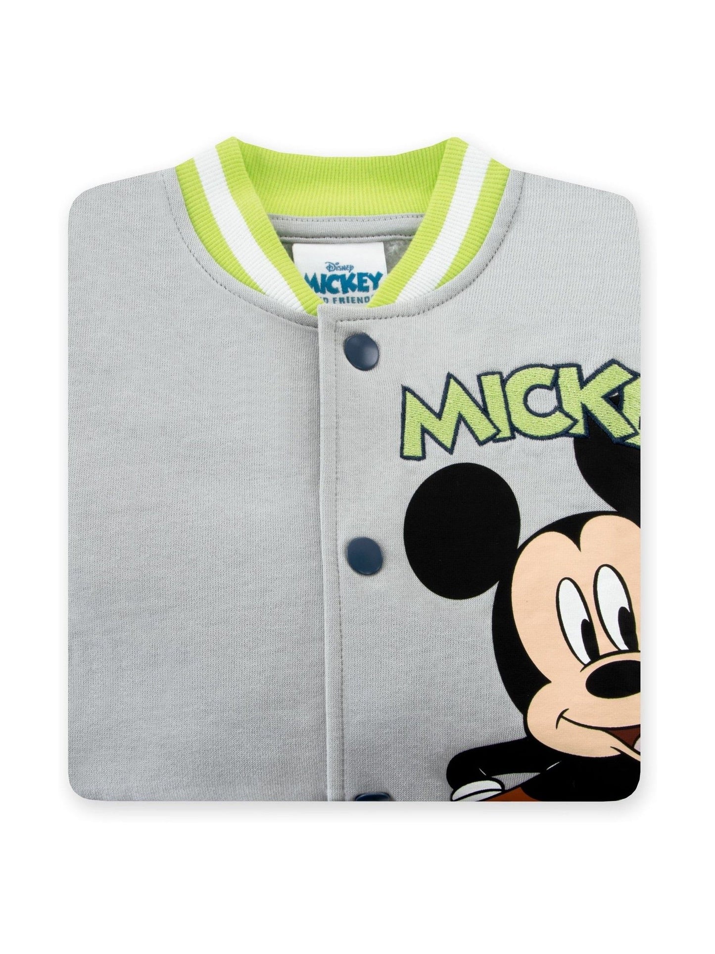 Dsiney Kidz - Character Grey Disney Mickey Mouse Bomber Jacket image 4
