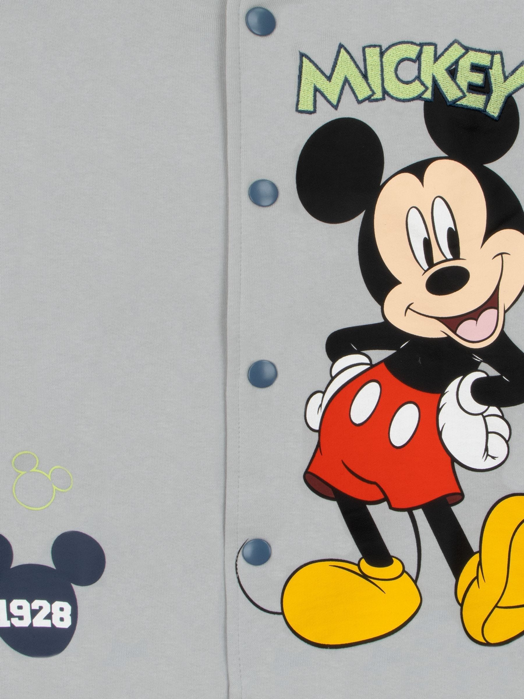 Dsiney Kidz - Character Grey Disney Mickey Mouse Bomber Jacket image 5