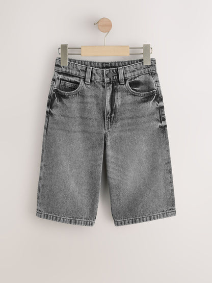 Dsiney Kidz - Grey Longer Line Jorts (3-16yrs) image 5