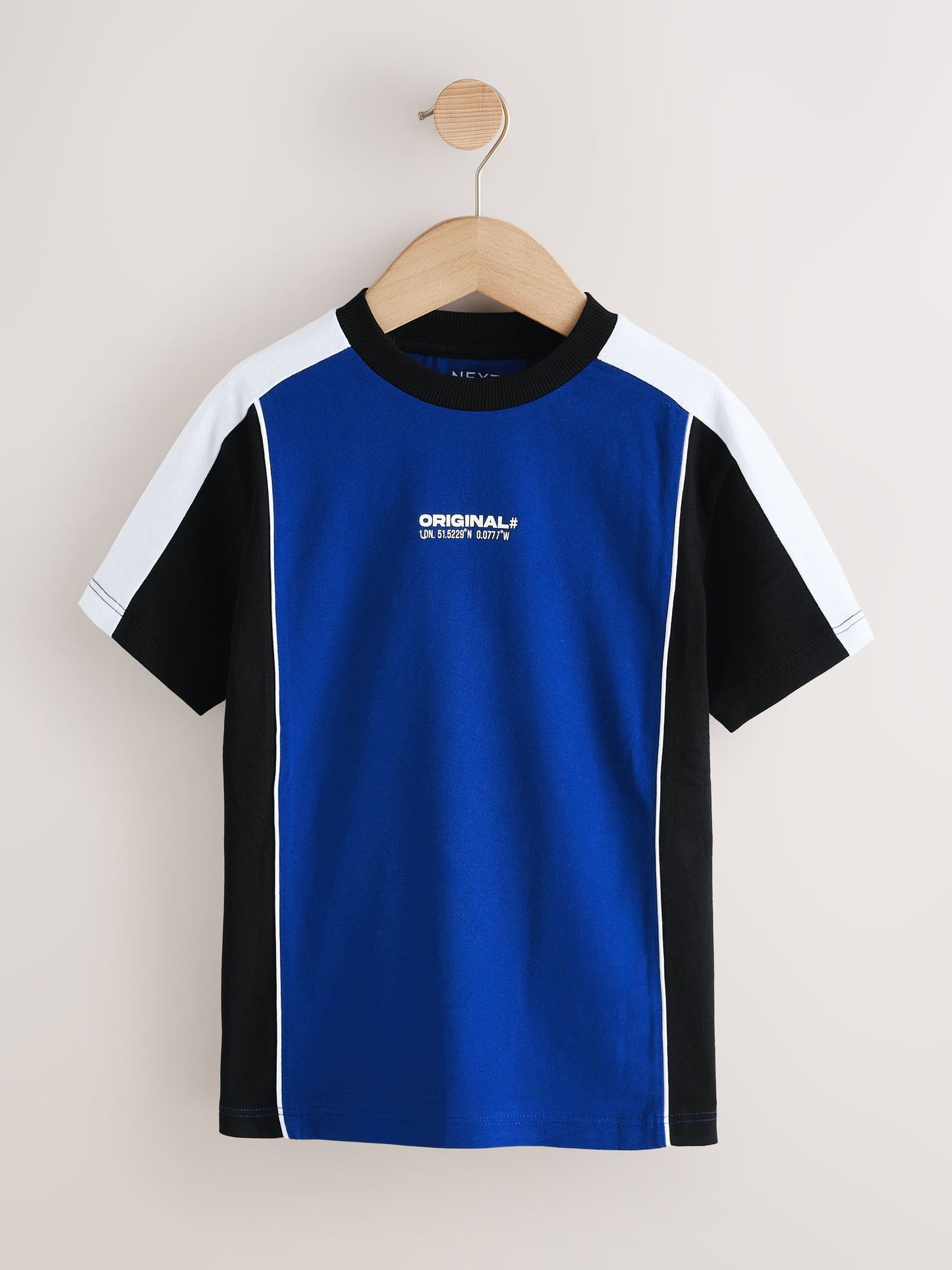 Dsiney Kidz - Cobalt Blue Sport Colourblock Short Sleeve T-Shirt (3-16yrs) image 4