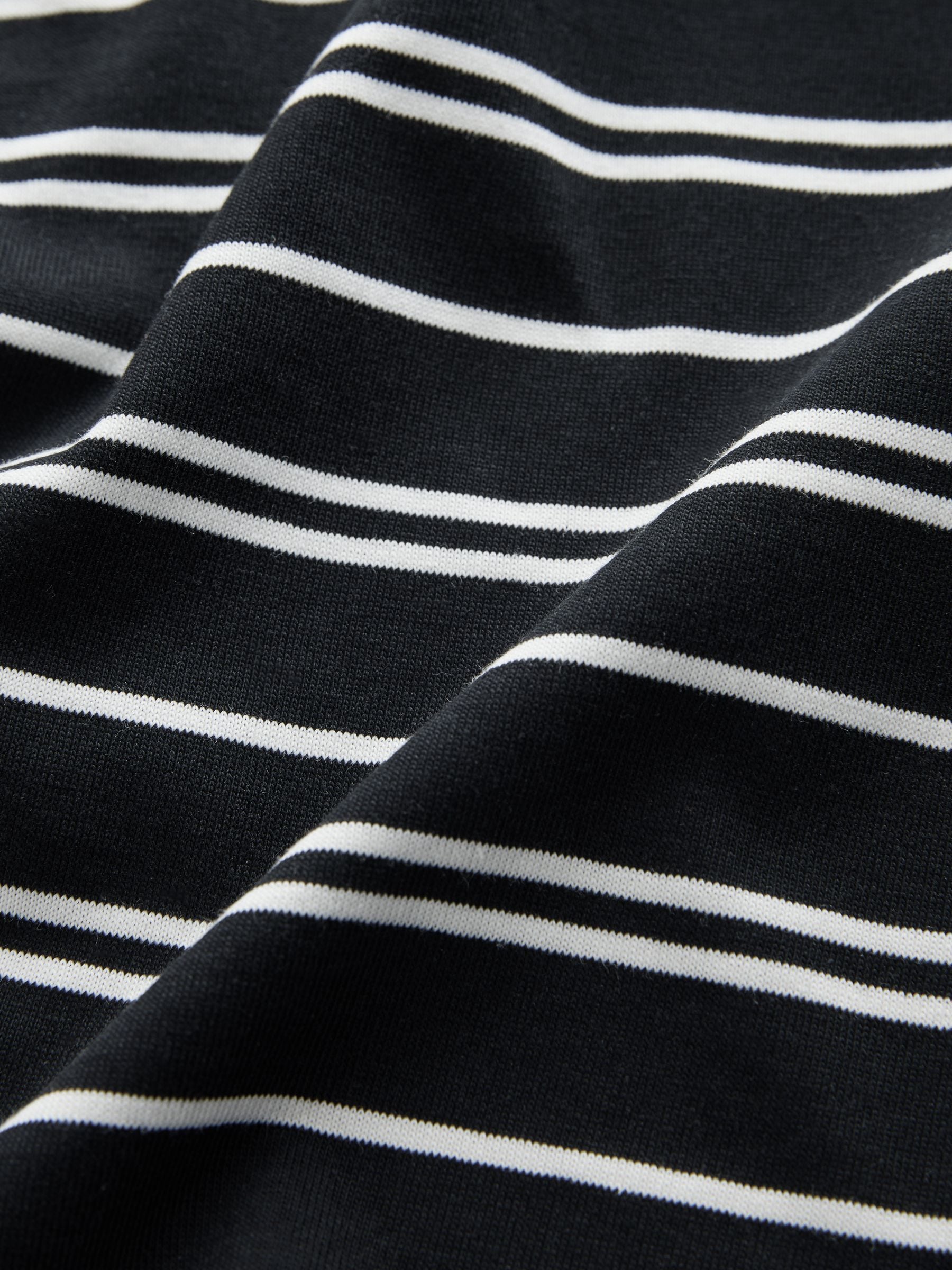 Dsiney Kidz - Black/White Stripe Short Sleeve Graphic T-Shirt (3-16yrs) image 7