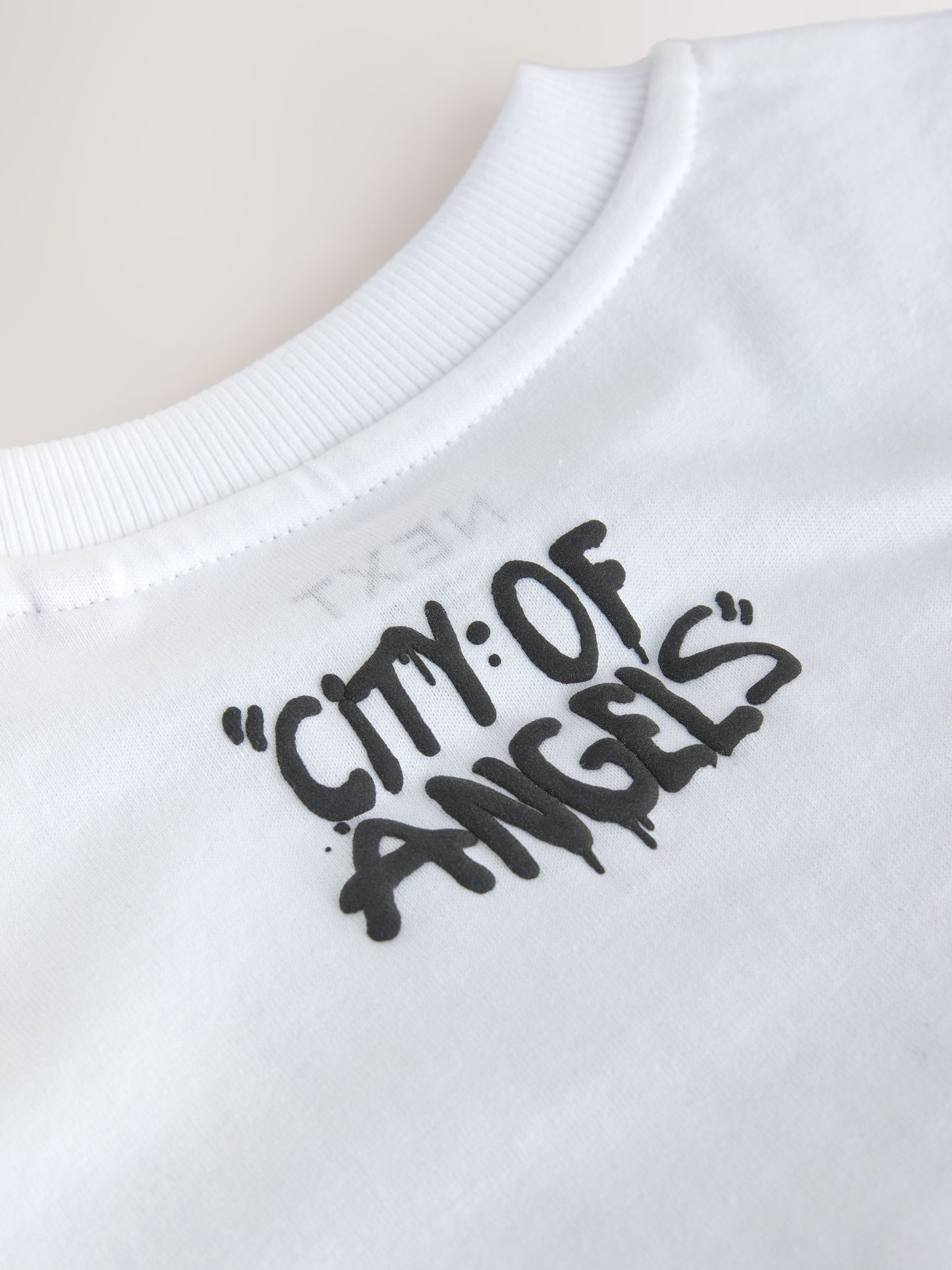 Dsiney Kidz - White Graffiti Cherub Short Sleeve Graphic T-Shirt (3-16yrs) image 9