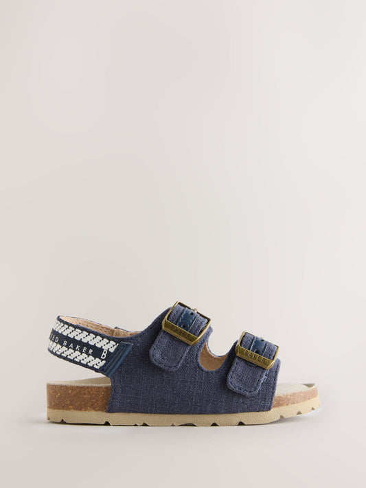 Baker by Ted Baker Double Strap Footbed Sandals image 2