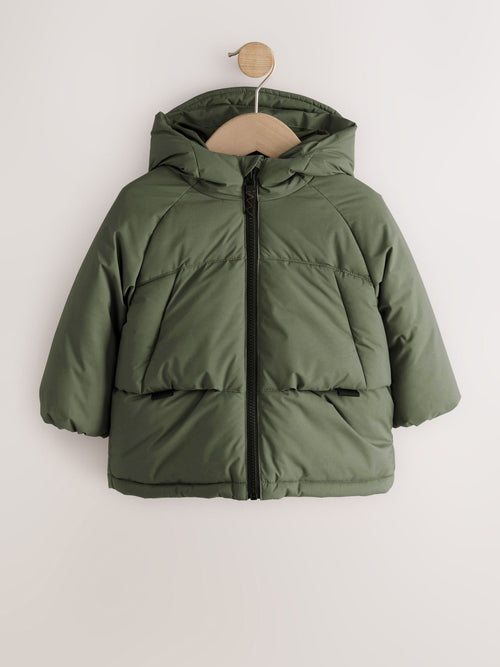 Khaki Green Padded Coat (6mths-7yrs) - image 1
