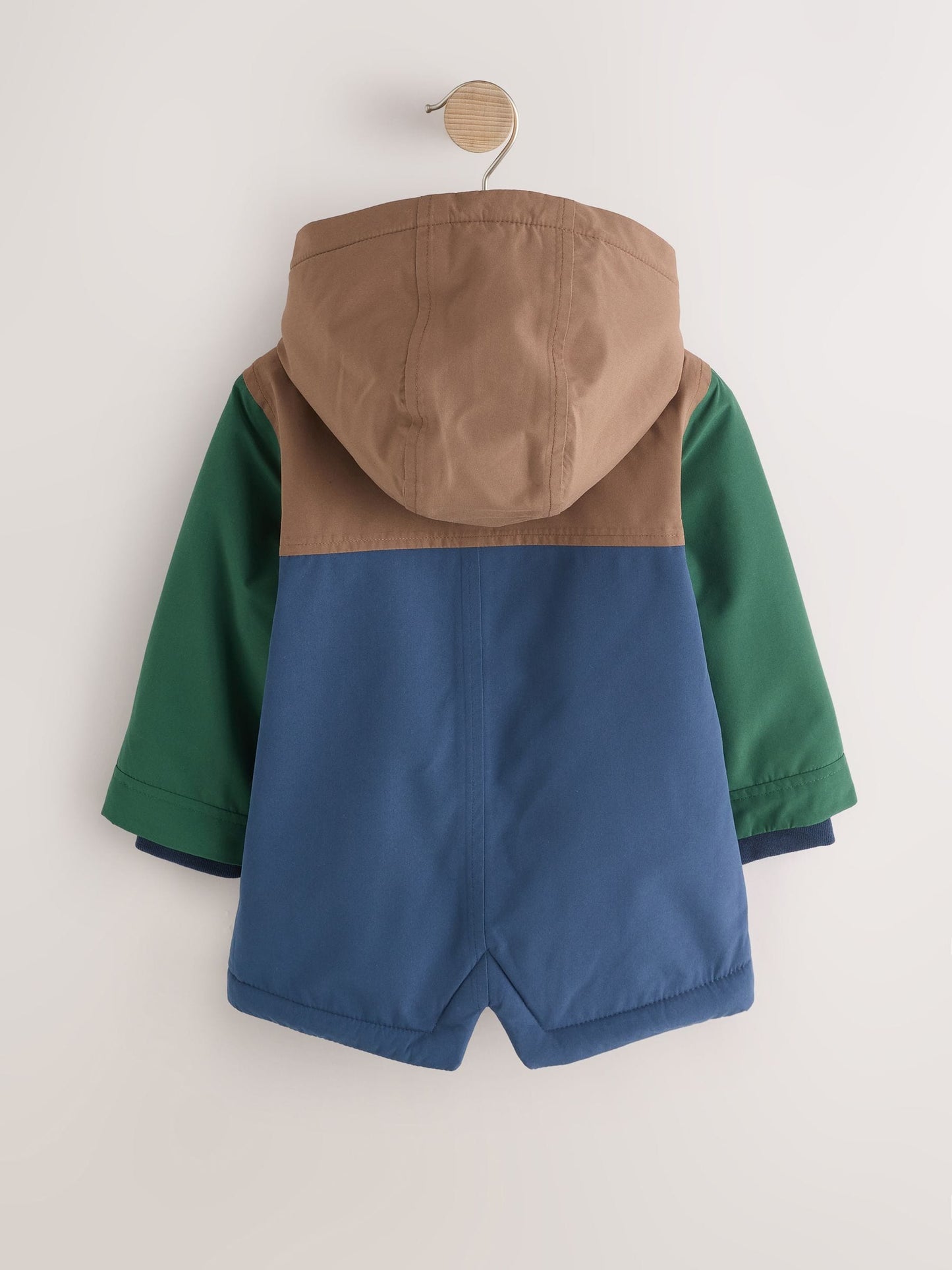 Dsiney Kidz - Multi Colour Block Waterproof Borg Lined Parka (3mths-7yrs) image 3