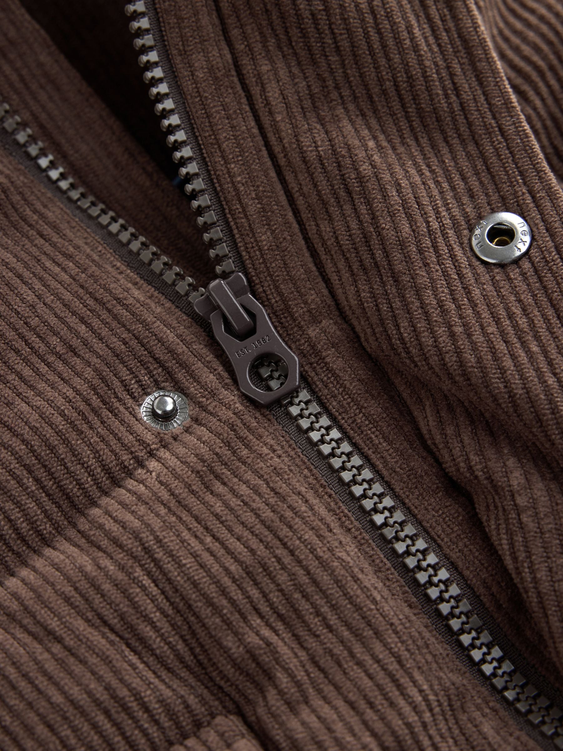 Dsiney Kidz - Chocolate Brown Cord Padded Coat (6mths-7yrs) image 8