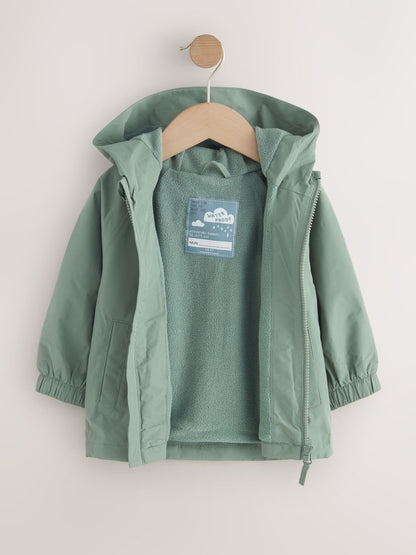 Dsiney Kidz - Khaki Green Waterproof Cagoule (6mths-7yrs) image 2