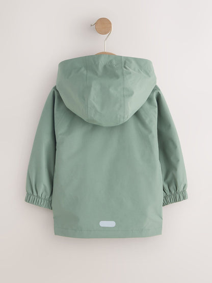 Dsiney Kidz - Khaki Green Waterproof Cagoule (6mths-7yrs) image 3